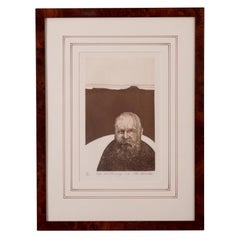 Ron Kowalke - Cape Cod Personage Etching