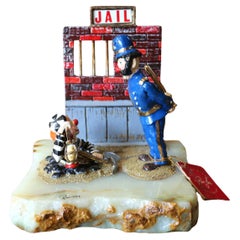 Ron Lee Collectible Figurine Titled "The Great Escape". Circa 1987