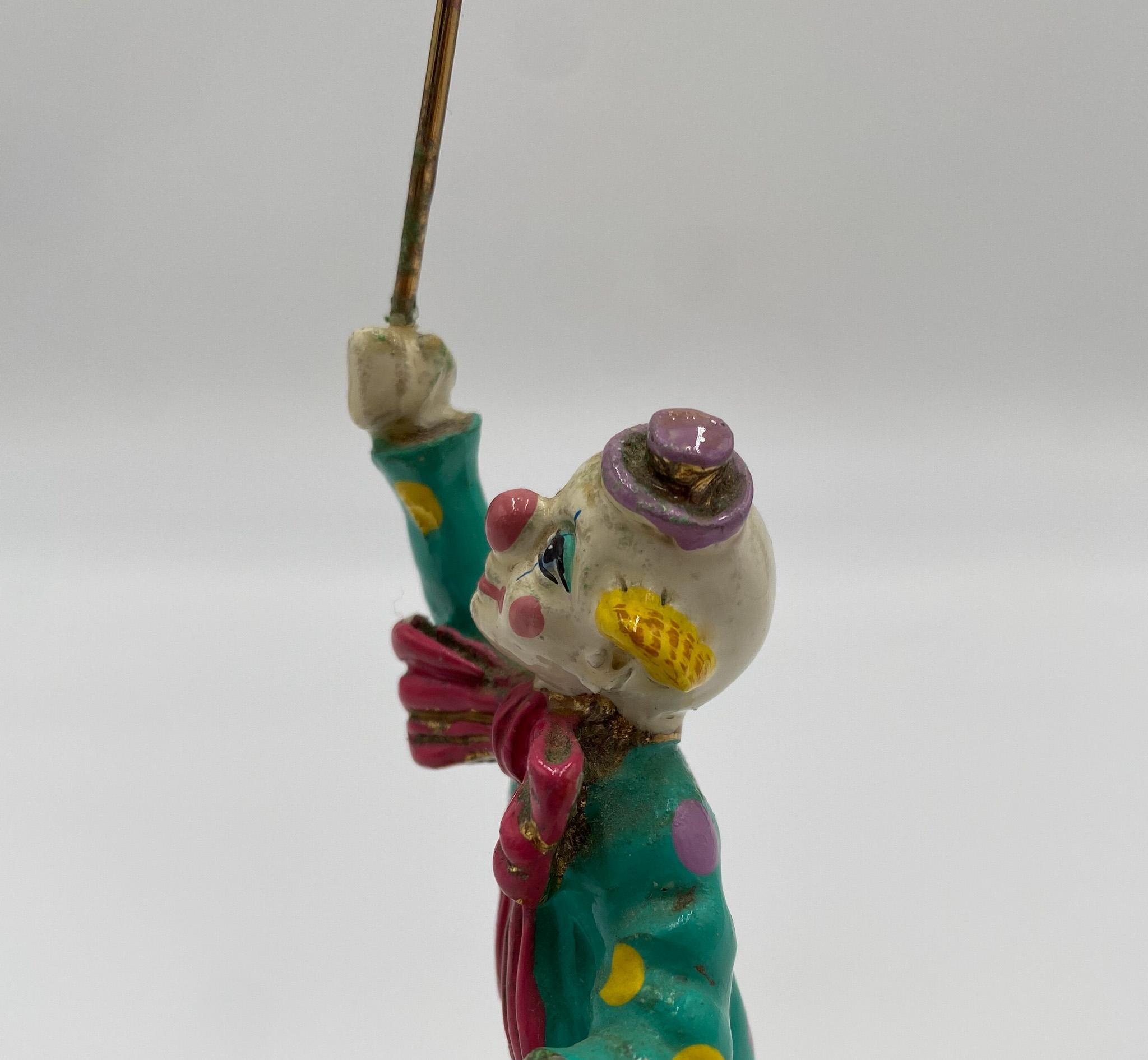 Ron Lee Whimsical Bronze Clown Sculpture, USA, 1988 For Sale 3
