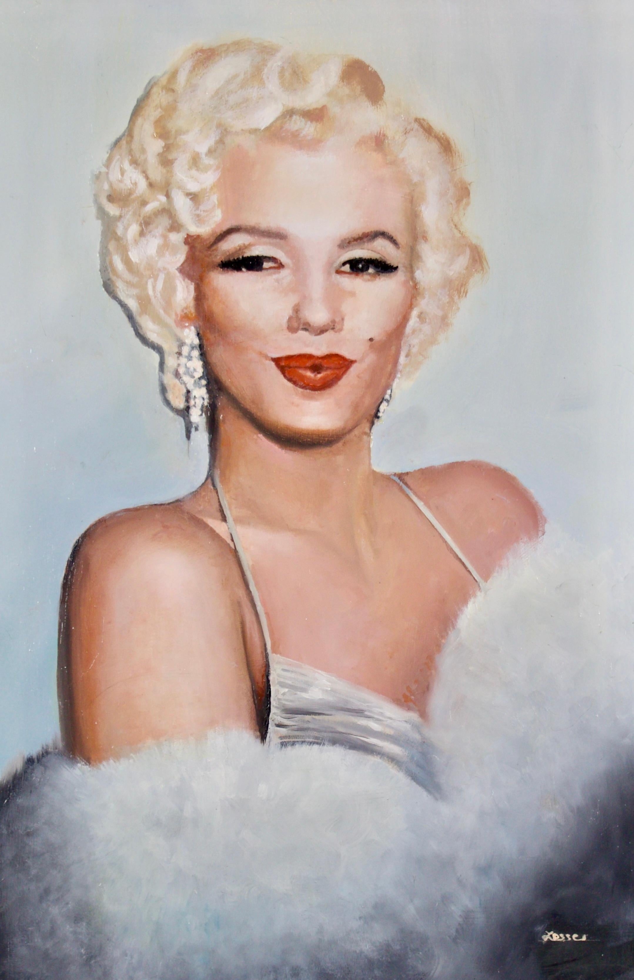 Marilyn Monroe - Painting by Ron Lesser