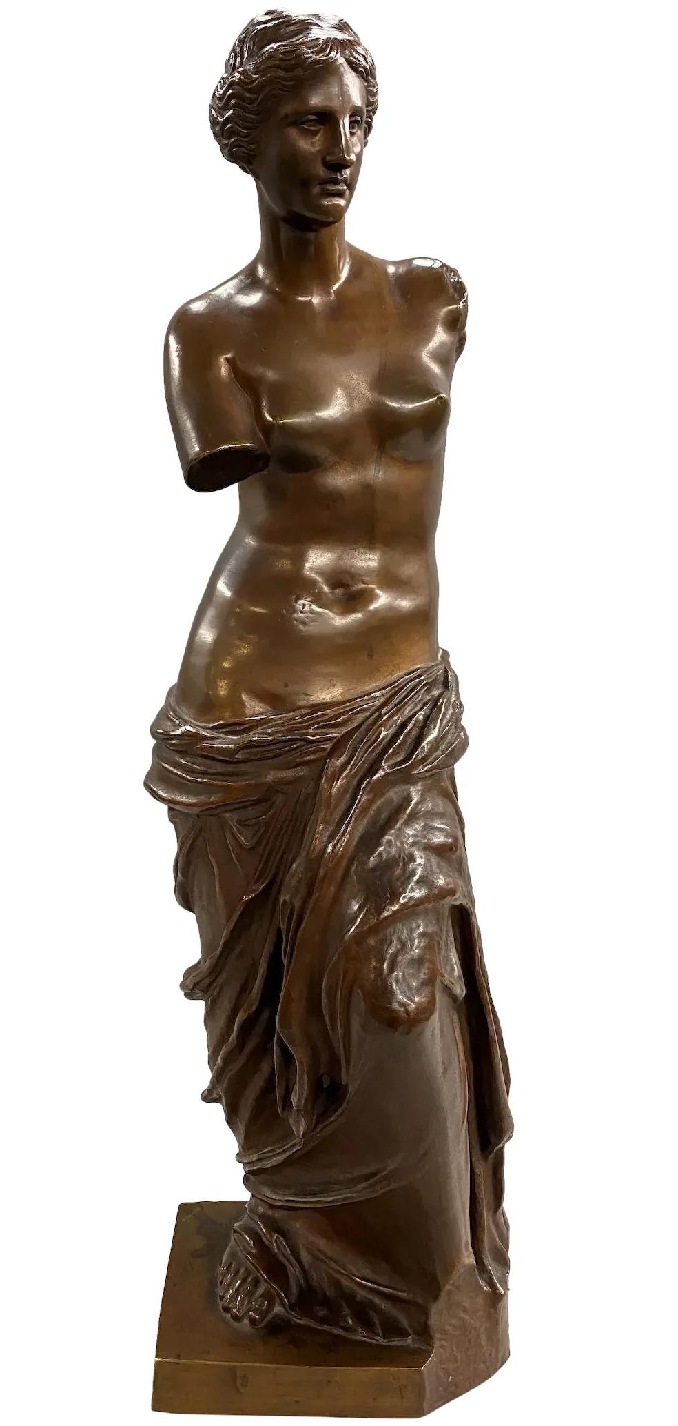 Ron Liod Sauvage Nude Sculpture - Venus de Milo
