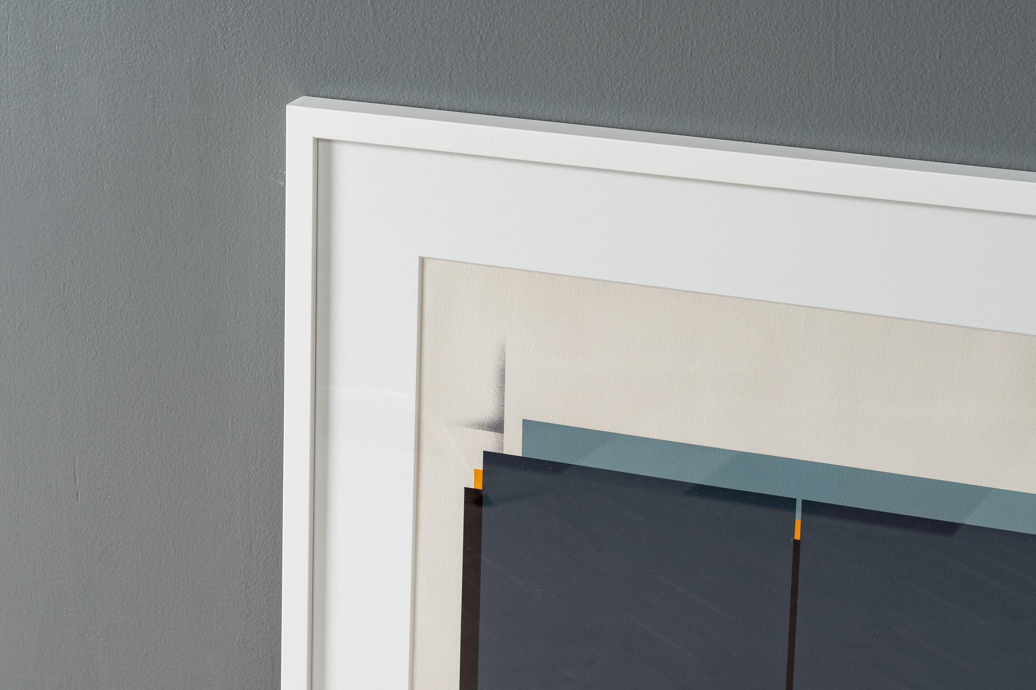 Fin du 20e siècle Ron Michaud Framed Lithograph en vente