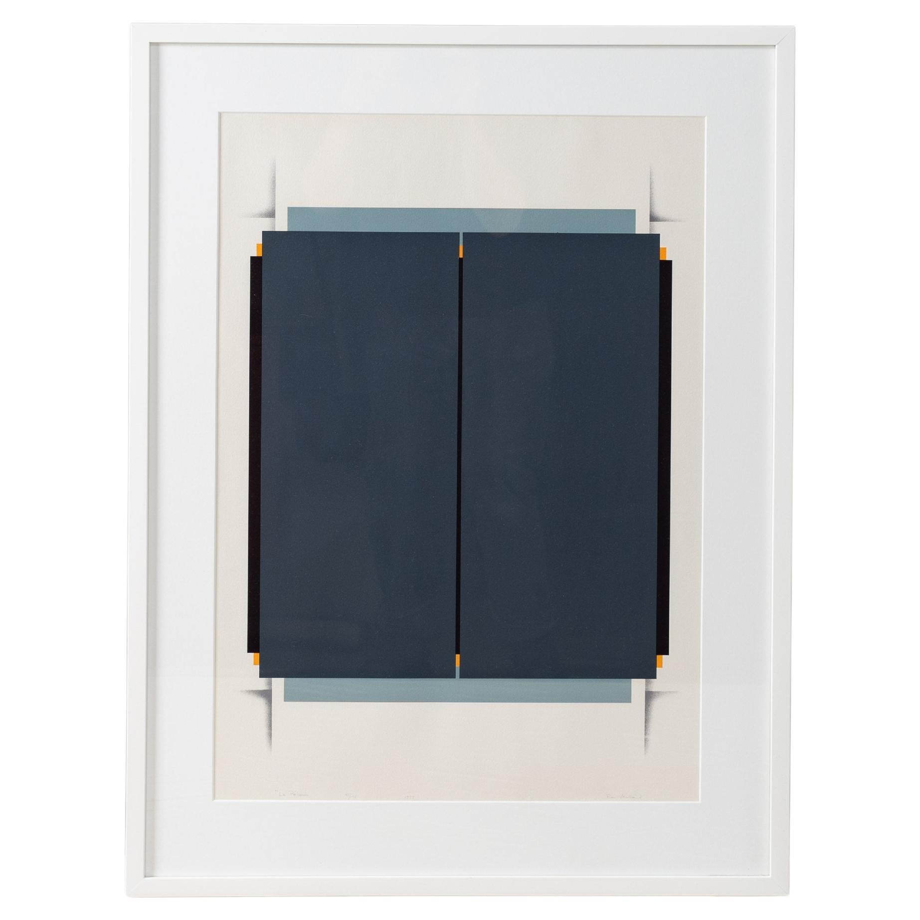 Ron Michaud Framed Lithograph