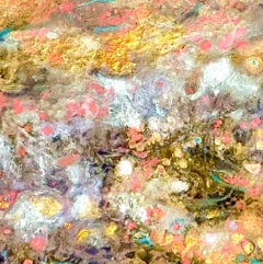 Attraversiamo IV - Arte contemporáneo, abstracto, técnica mixta, materiales orgánicos