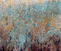 Bedazzled I - Arte contemporáneo, abstracto, técnica mixta, materiales orgánicos