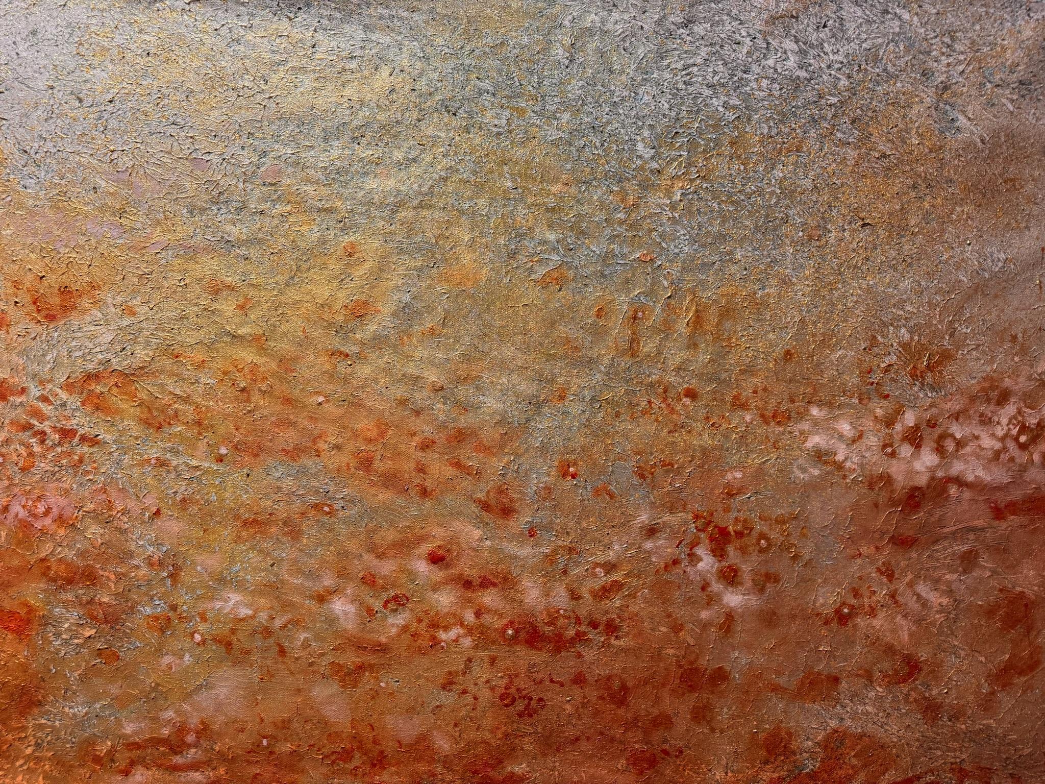 Choose the Light I - Contemporary art, abstract, mixed media, organic materials