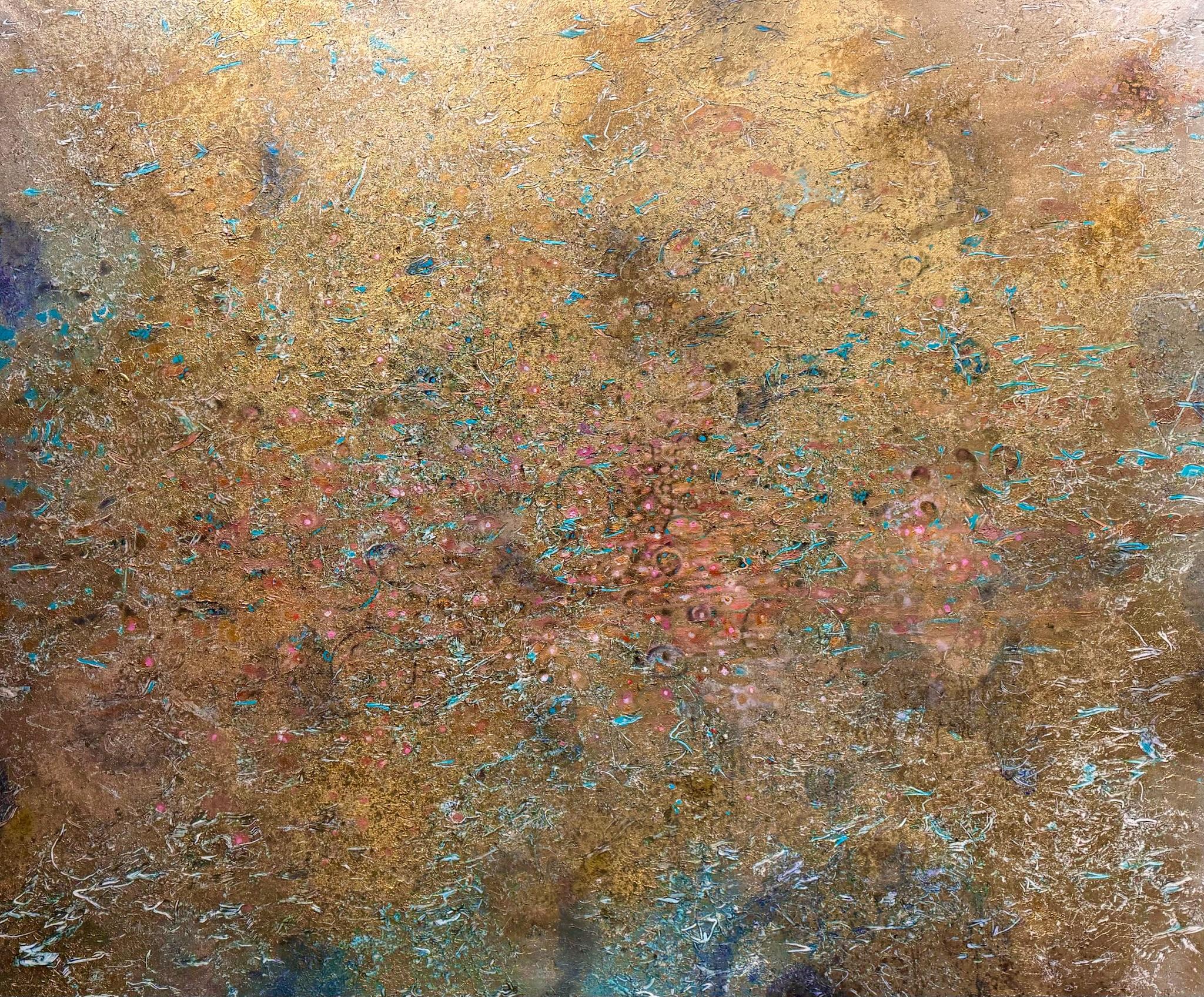 Clairvoyante : Rosalba's - Contemporain, abstrait, techniques mixtes, matériaux organiques