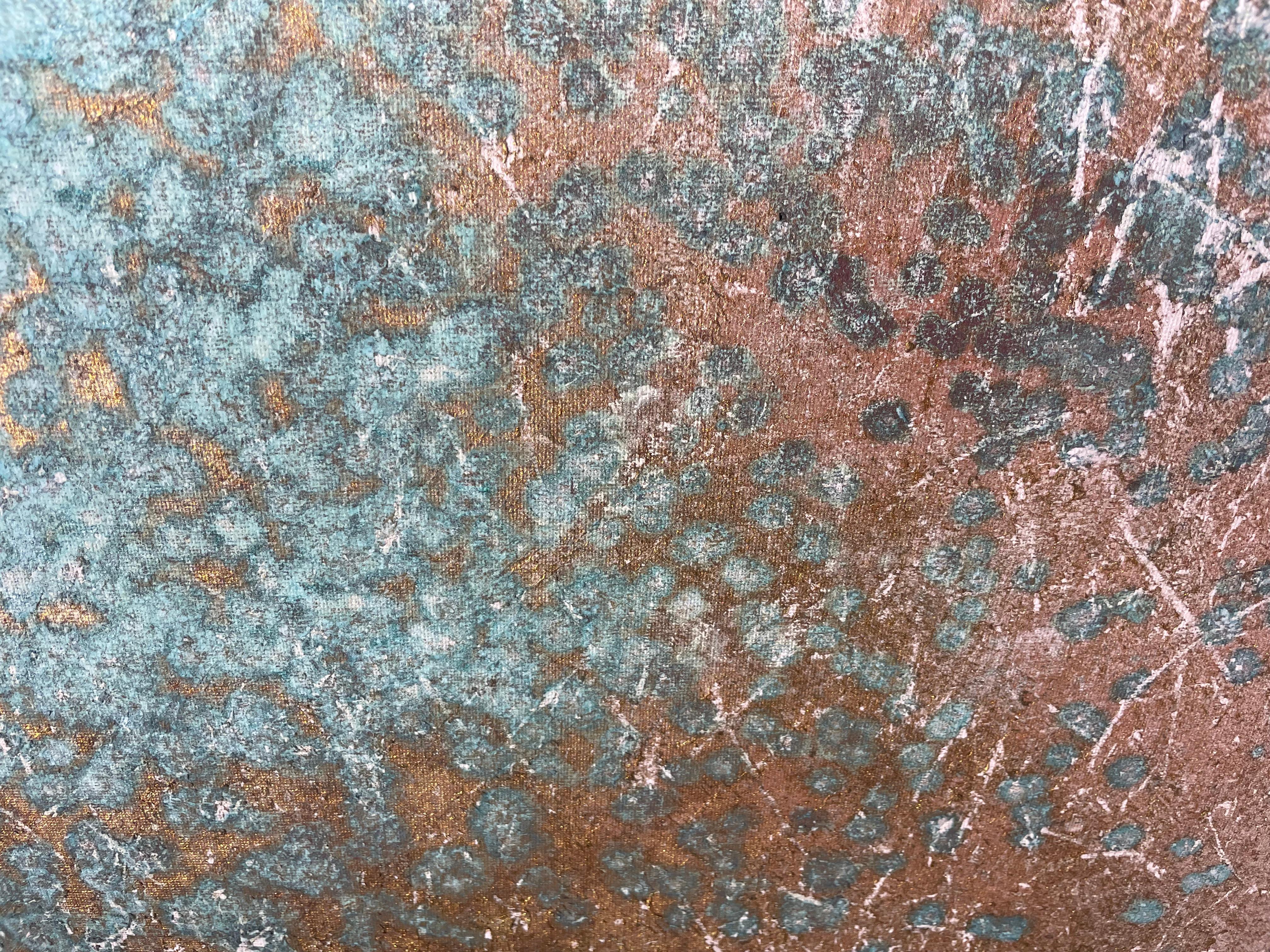 In Sight - Pittura acrilica astratta del 21° secolo, contemporanea in vendita 3