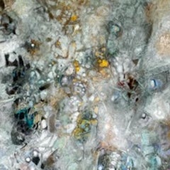 Serenissima - Contemporary art, abstract, mixed media, organic materials