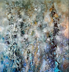 Serenissima - Contemporary art, abstract, mixed media, organic materials