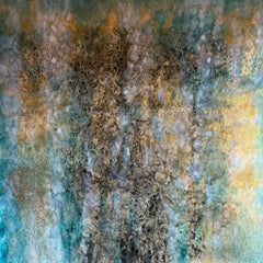 When Words Fail - Contemporary, abstract, mixed media, organic materials