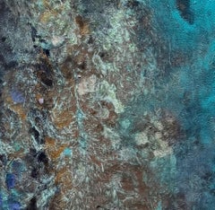Yew II - Contemporary art, abstract, mixed media, organic materials