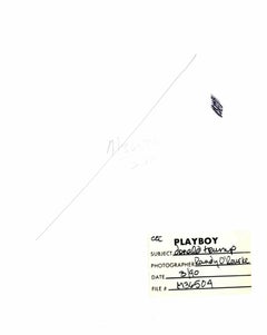 Donald Trump di Ron O'Rourke - Fotografia d'epoca - 1990