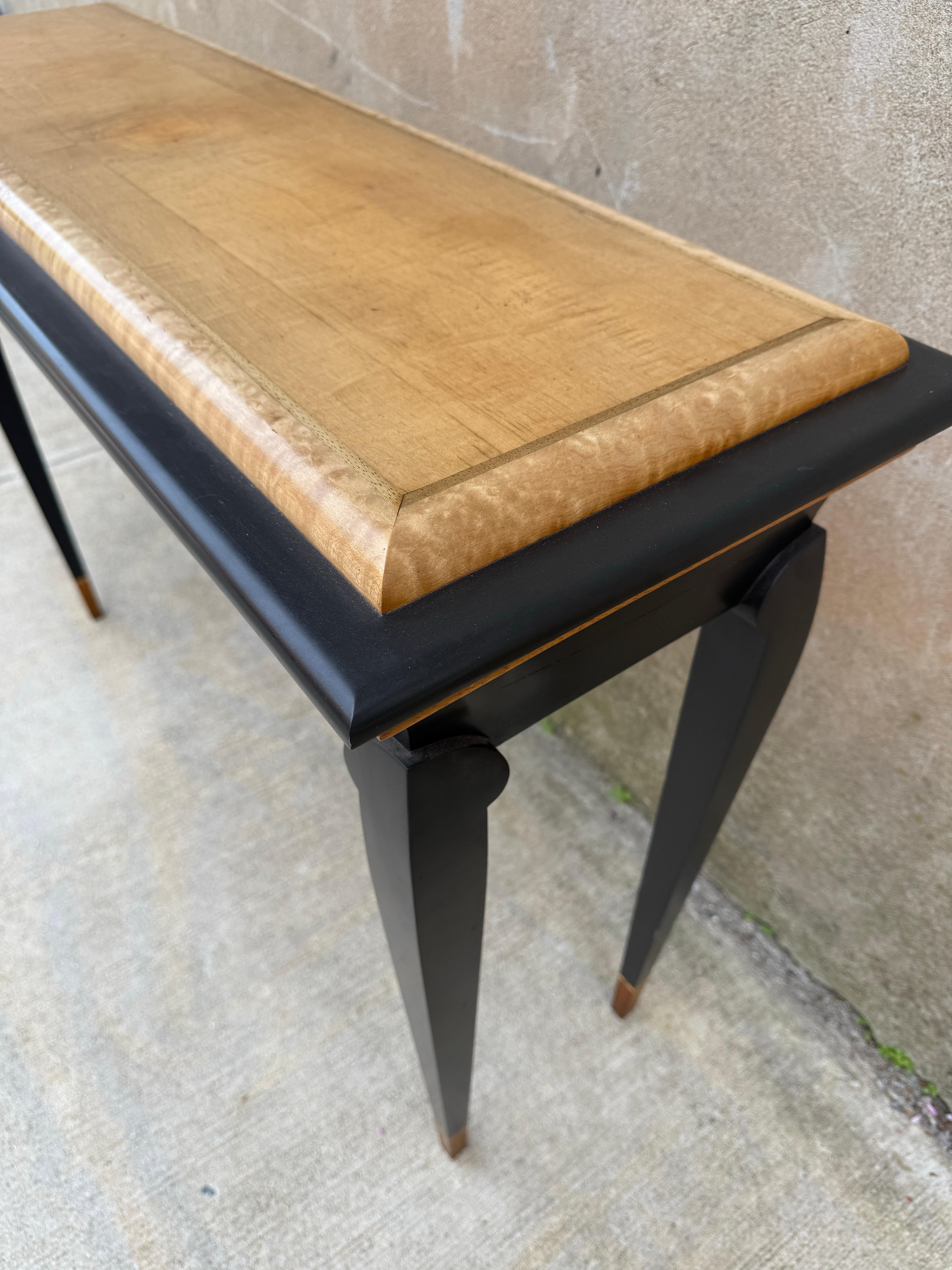 Ron Puckett Custom Made Console Table NYC 1980’s For Sale 2