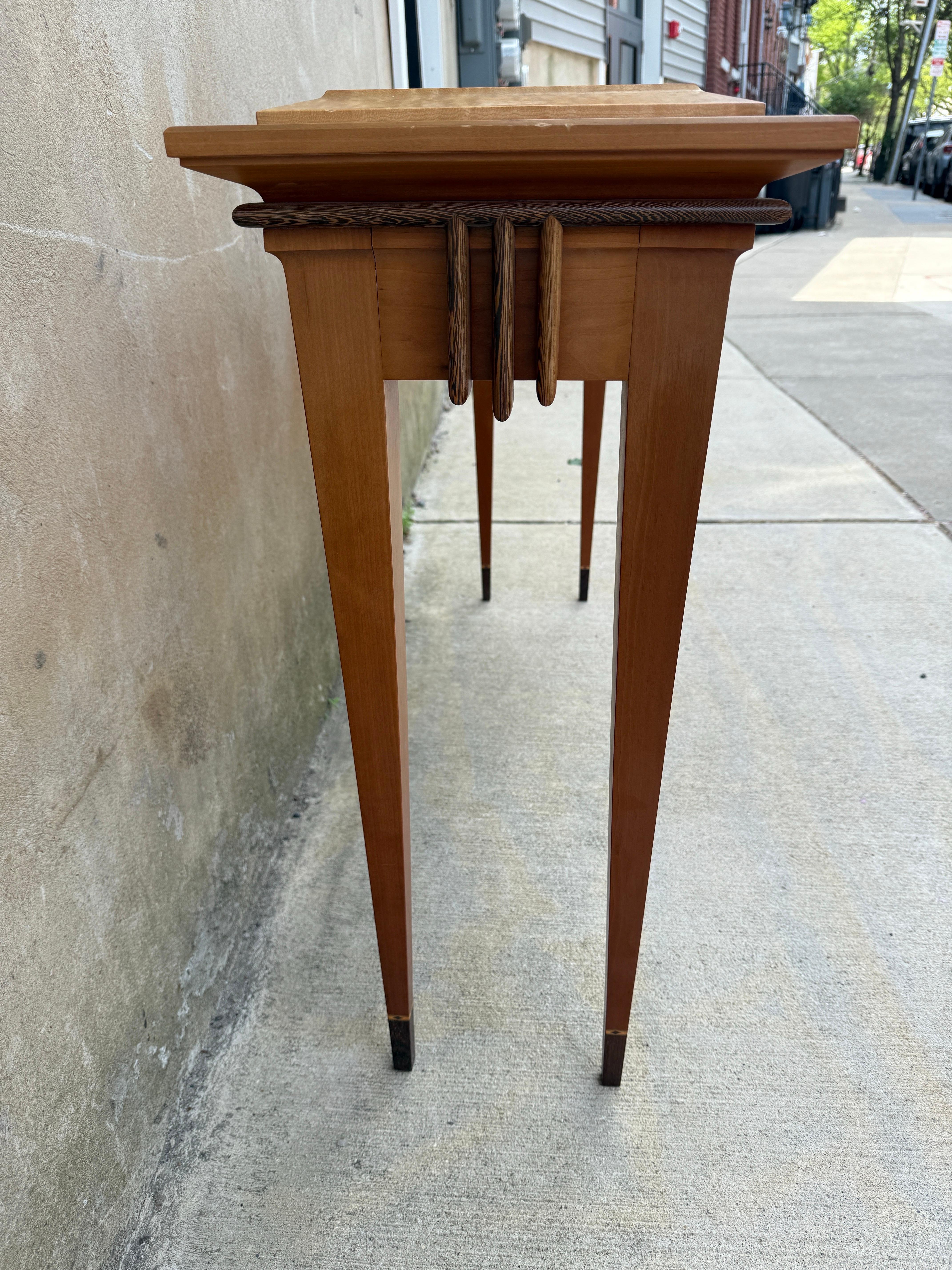 Ron Puckett Custom Made Console Table NYC 1980’s For Sale 2