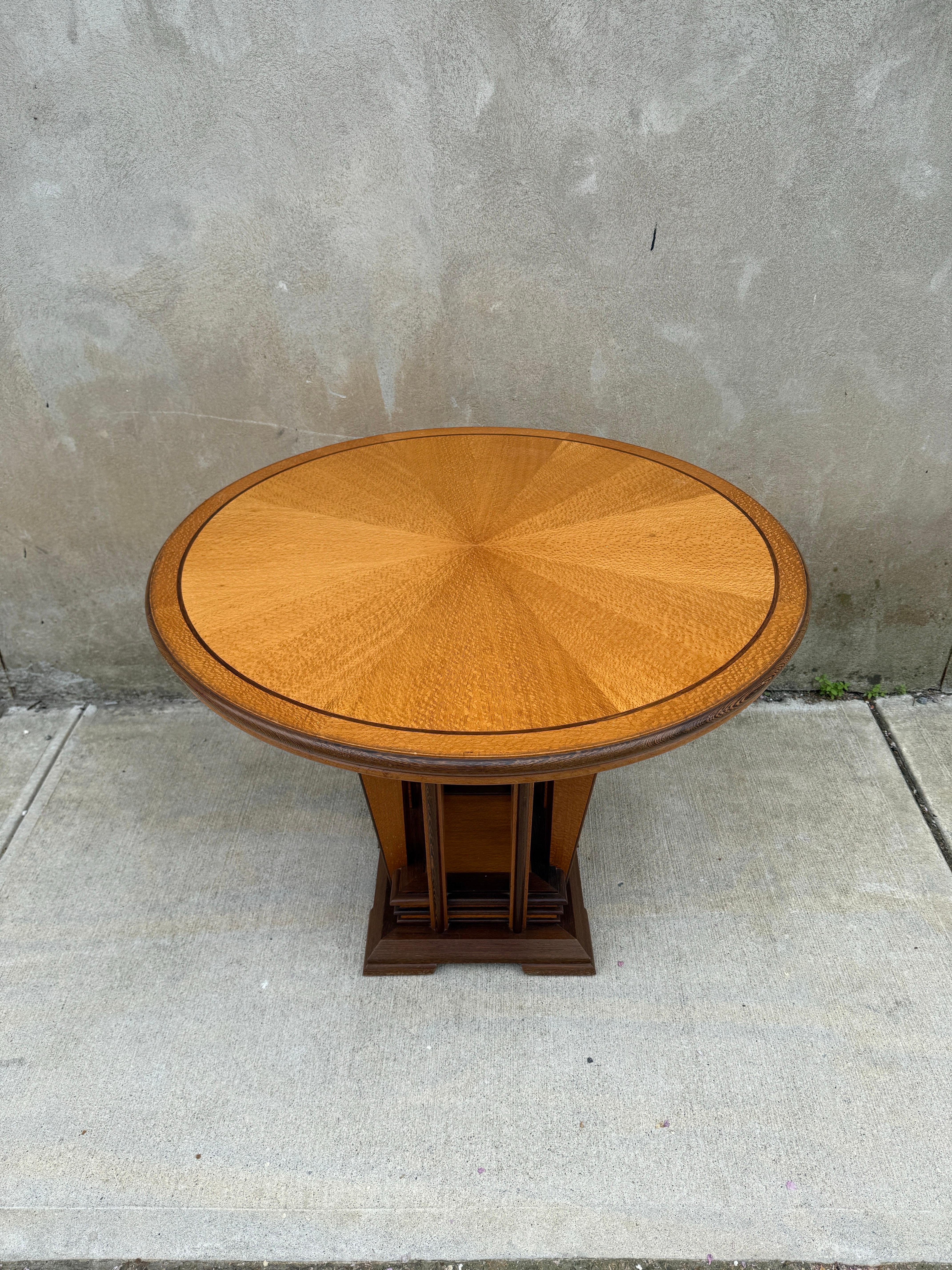American Ron Puckett Custom Made Dining Table NYC 1980’s For Sale