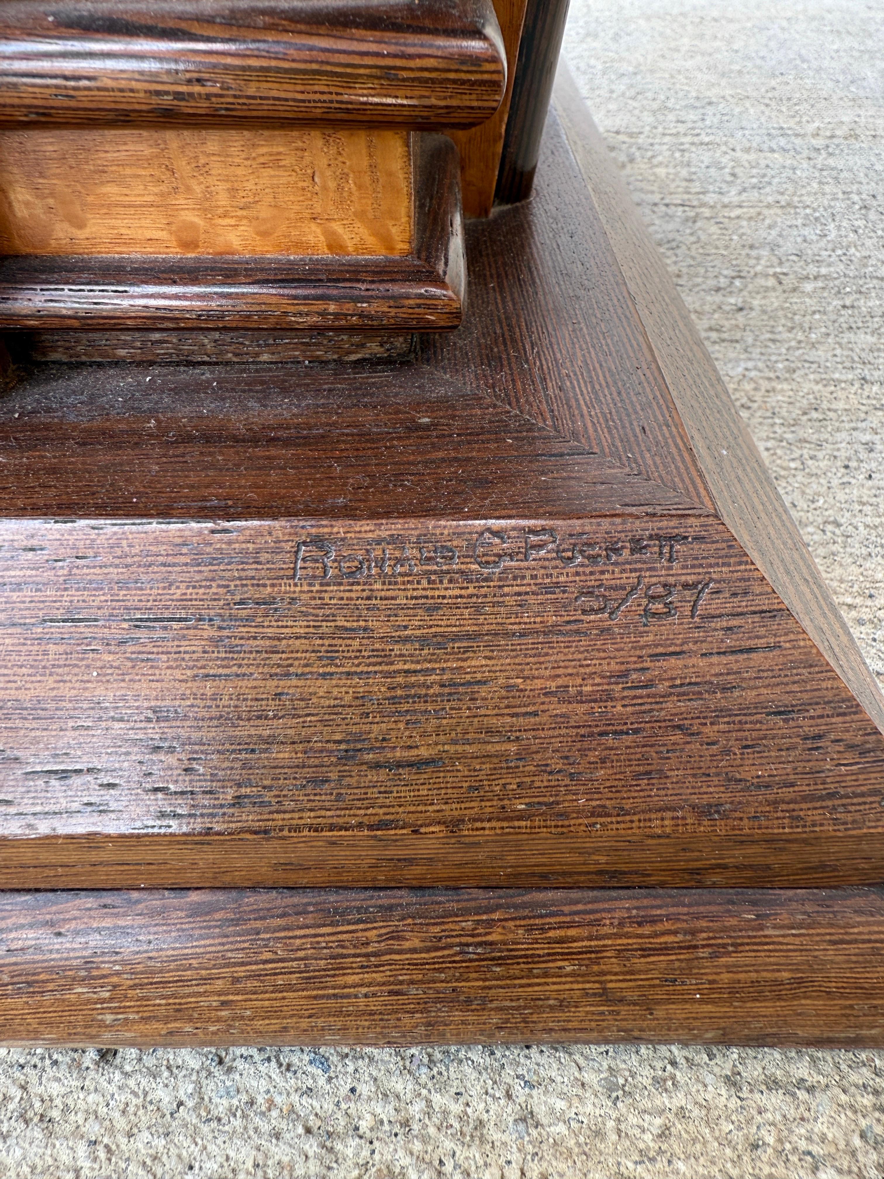 Ron Puckett Custom Made Dining Table NYC 1980’s For Sale 3