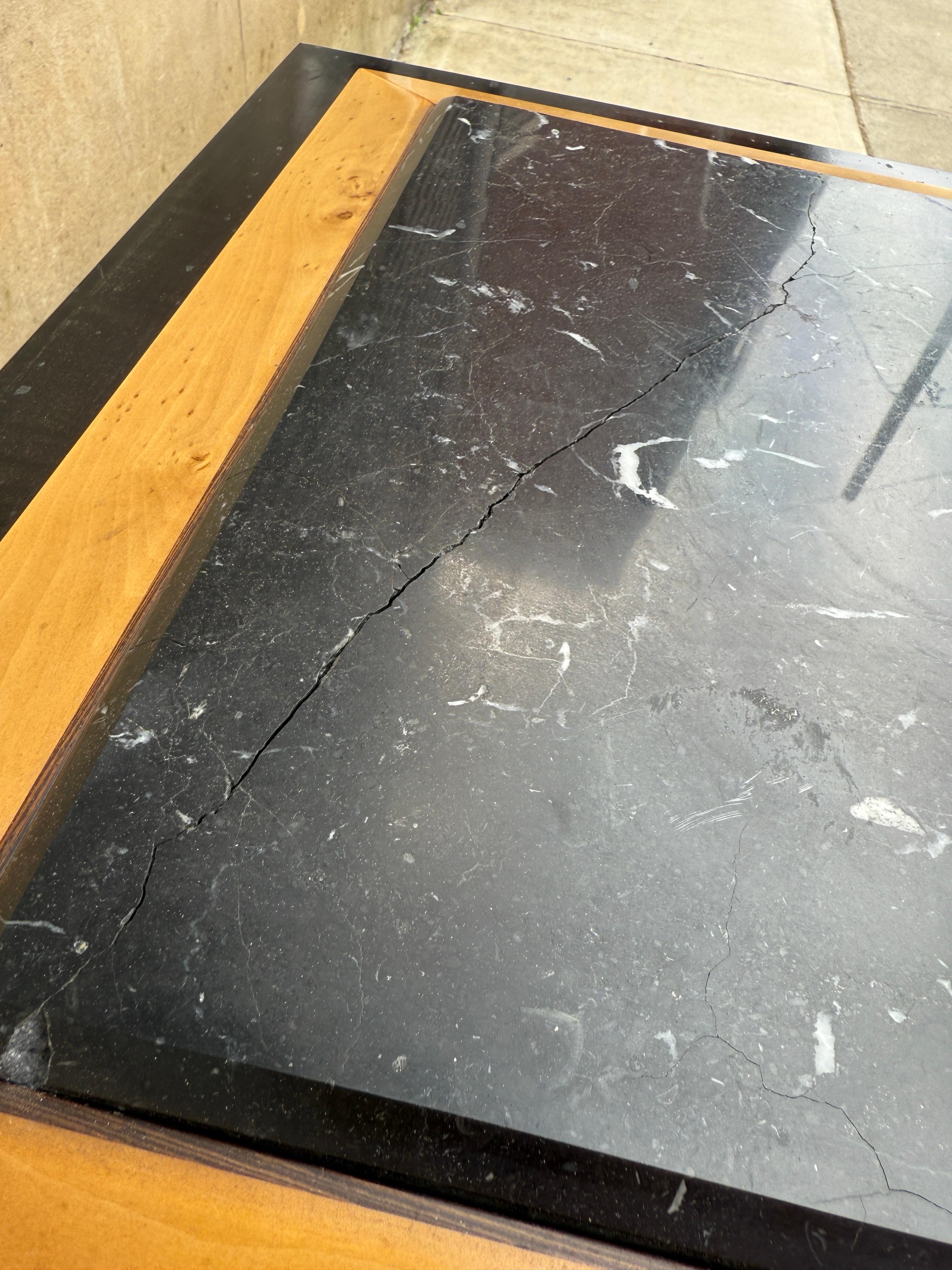 Ron Puckett Custom Made Pedestal Cabinet Table NYC 1980’s For Sale 4