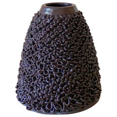 Ron Rael and Virginia San Fratello Loopy Vase 'Black'