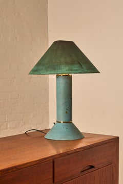 Ron Rezek Copper Table Lamp
