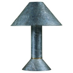 Ron Rezek Galvanized Steel Table Lamp