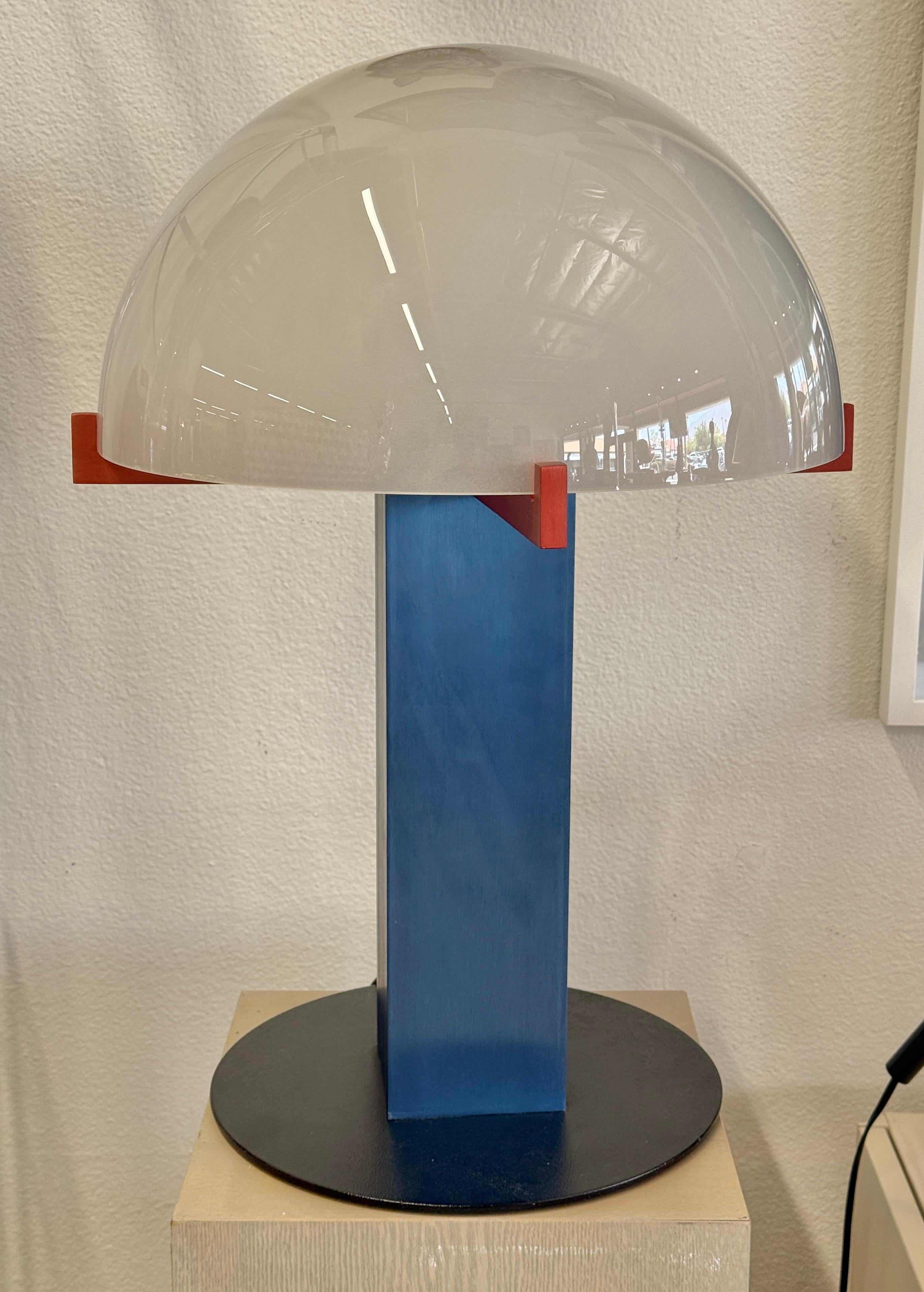 Fait main Ron Rezek Lampe champignon post-moderne des années 1980 en vente