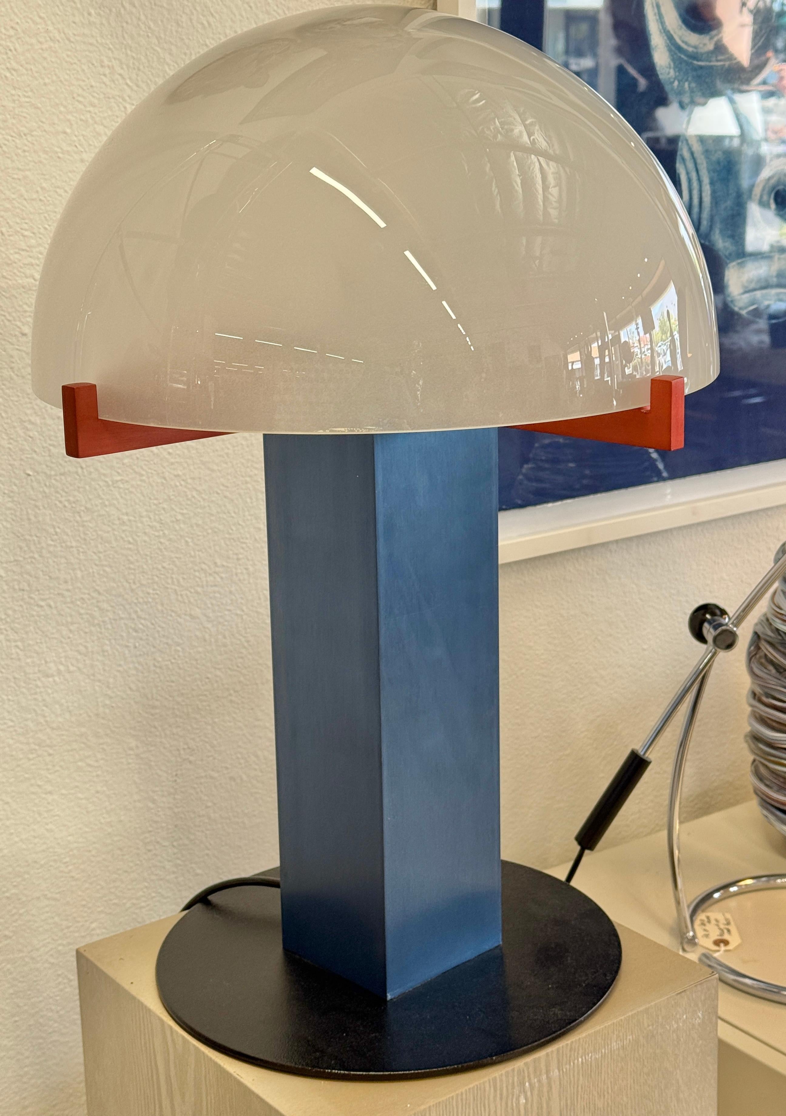 Ron Rezek Lampe champignon post-moderne des années 1980 Bon état - En vente à Palm Springs, CA