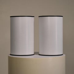 Ron Rezek Vintage Pair of Perforated Metal Sconces