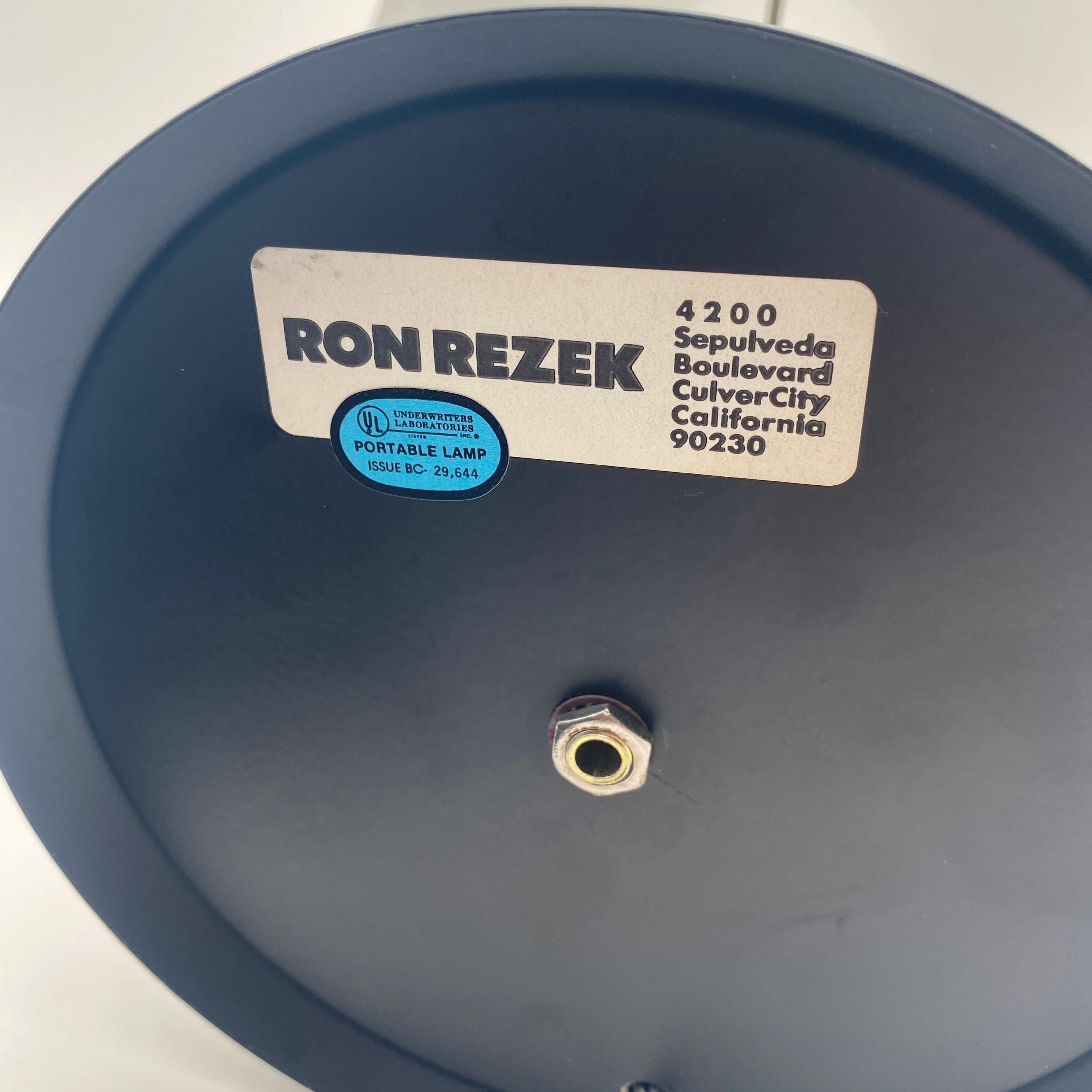 Lampe de table Ron Rezek 1980 en vente 6