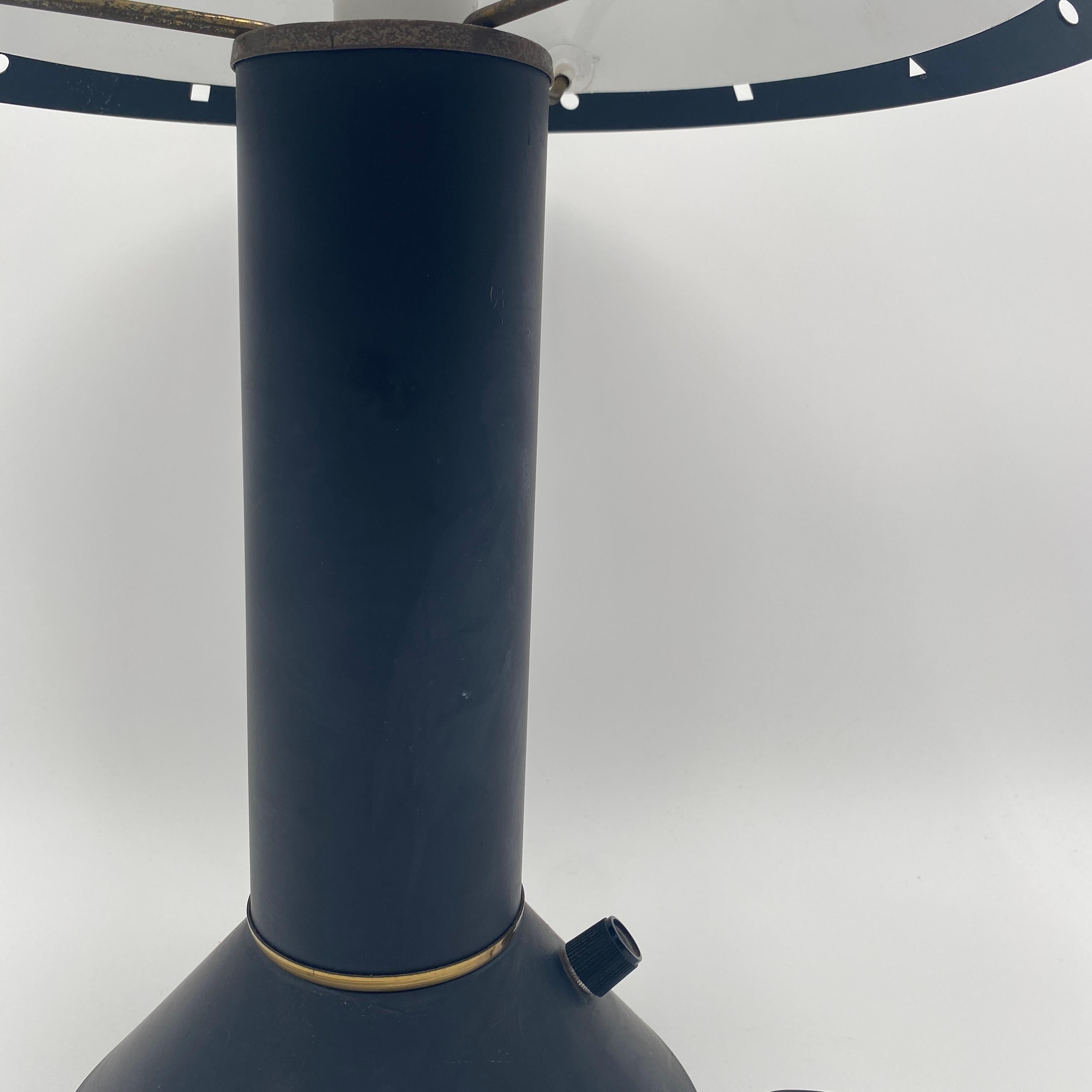 Américain Lampe de table Ron Rezek 1980 en vente