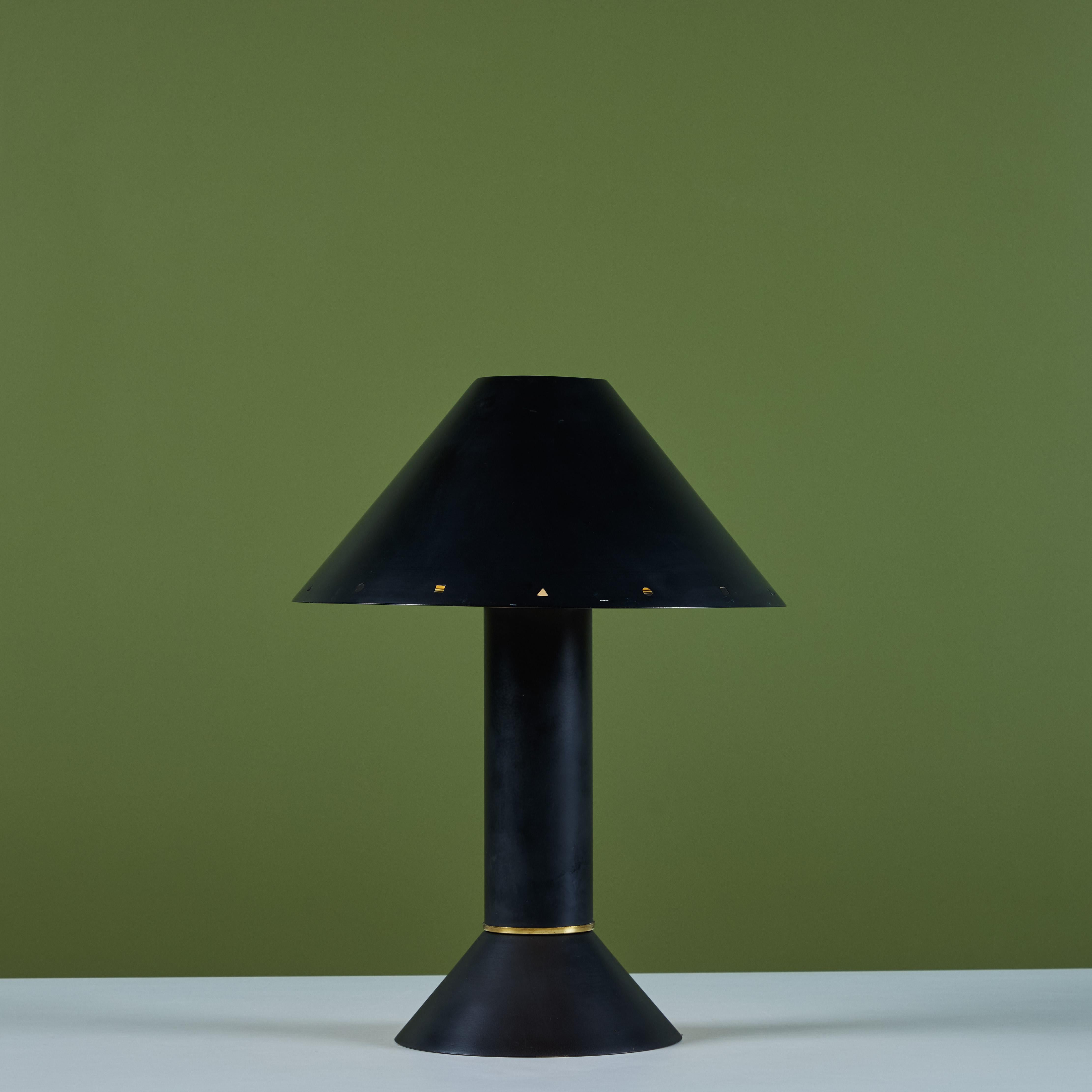 Late 20th Century Ron Rezek Table Lamp For Sale