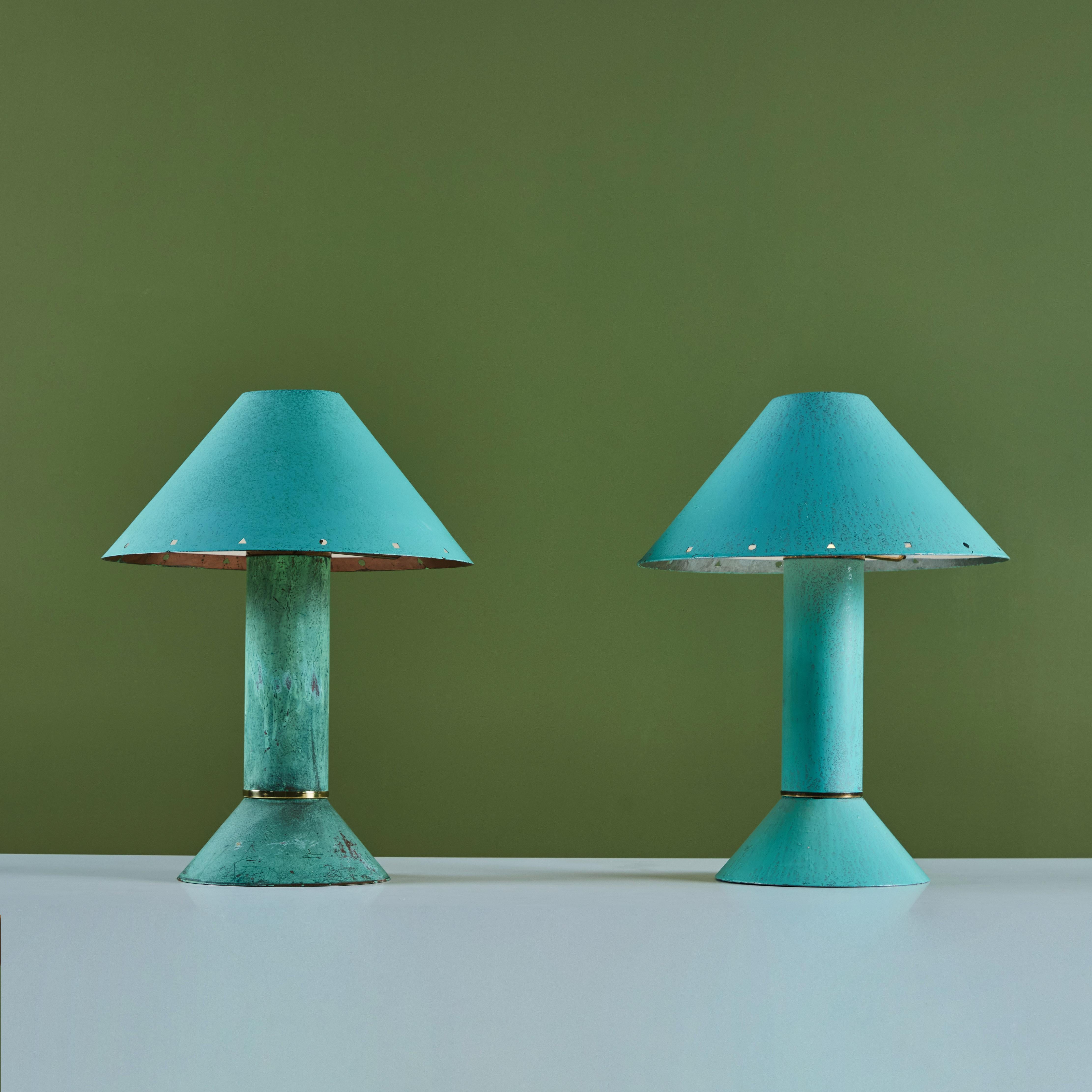 Late 20th Century Ron Rezek Table Lamp