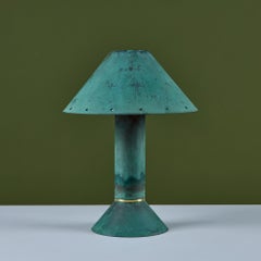 Ron Rezek Verdigris Table Lamp