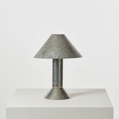 Ron Rezek Schreibtischlampe aus Zink - USA, 1980er Jahre