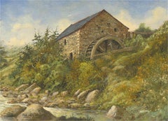 Ron Ritchie (b.1965) - c.1995 Oil, Tullyree Mill, Mourne Mountains