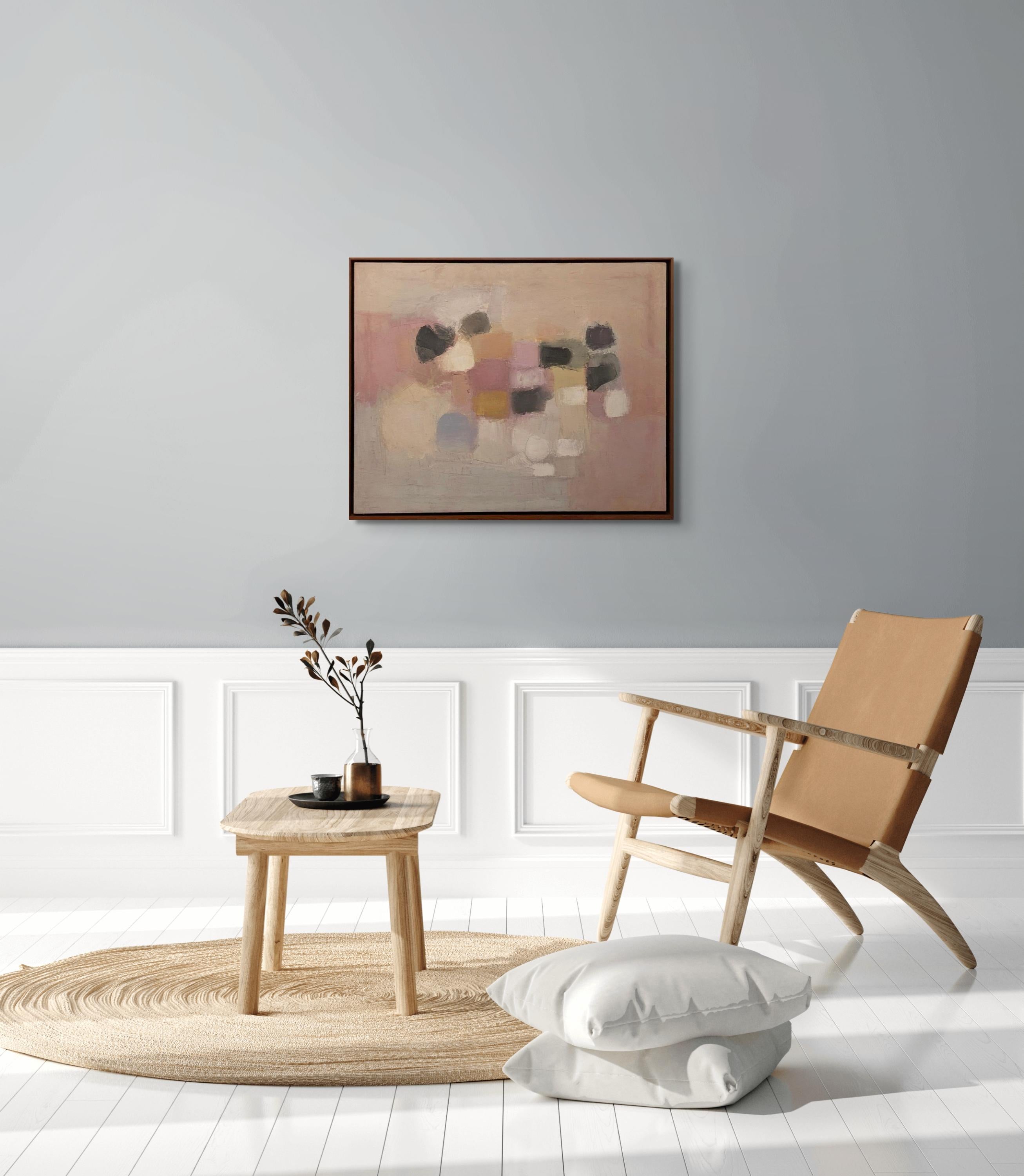 Cartone #5 - Abstract Painting Marrone di Ron Stonier