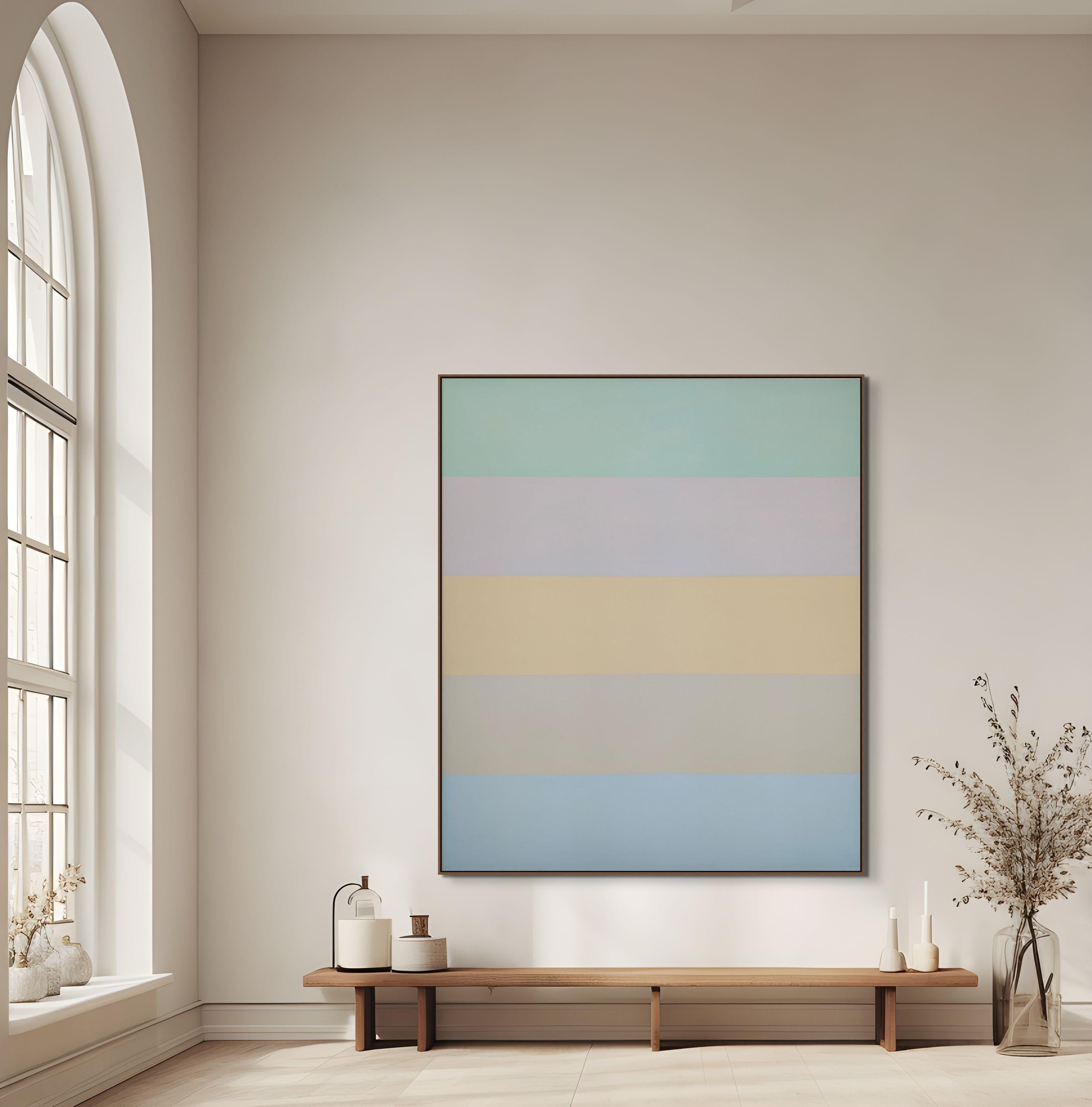 Abstract Painting di Ron Stonier - Coppia