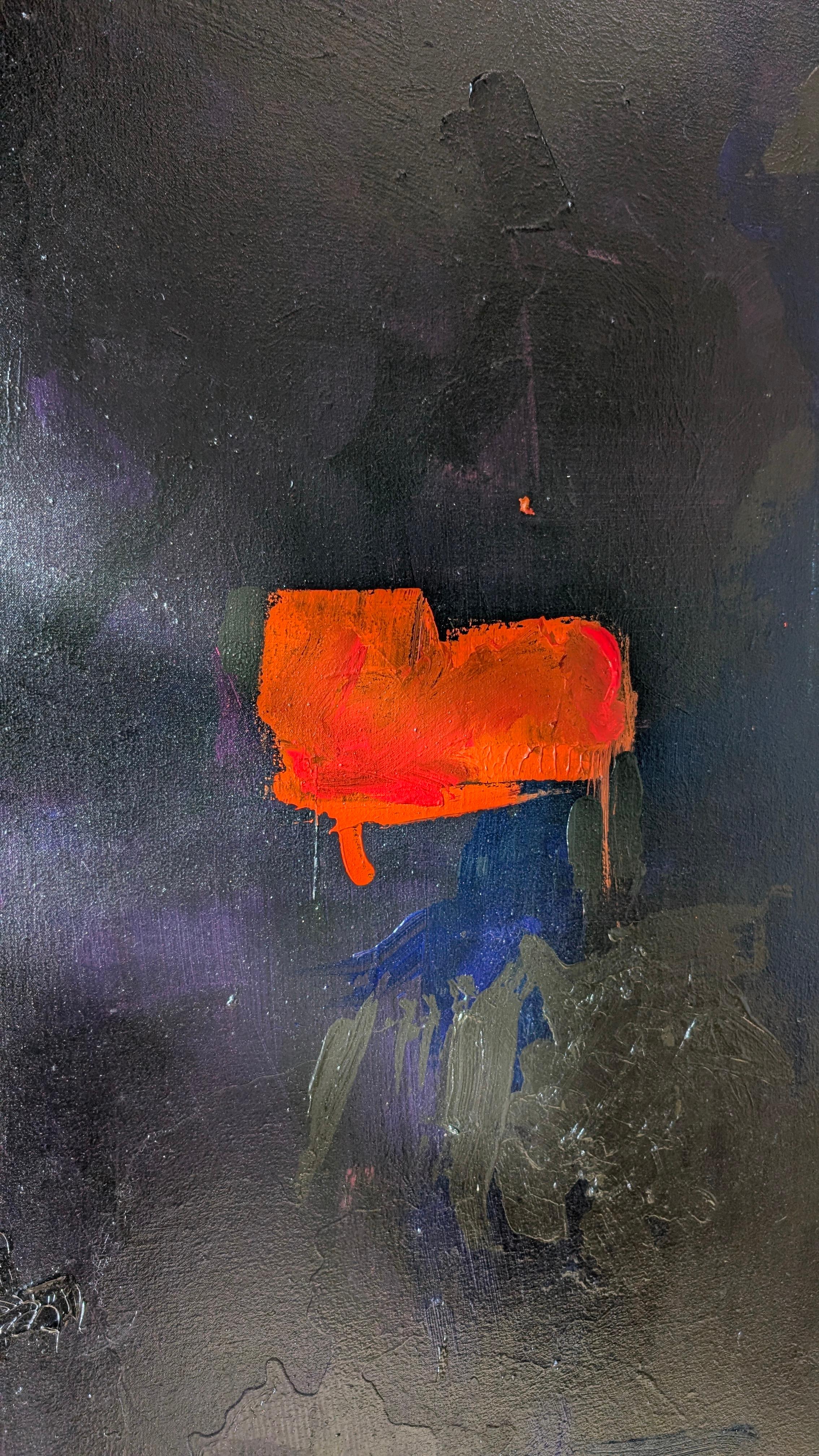 Senza titolo - Painting Astratto di Ron Stonier