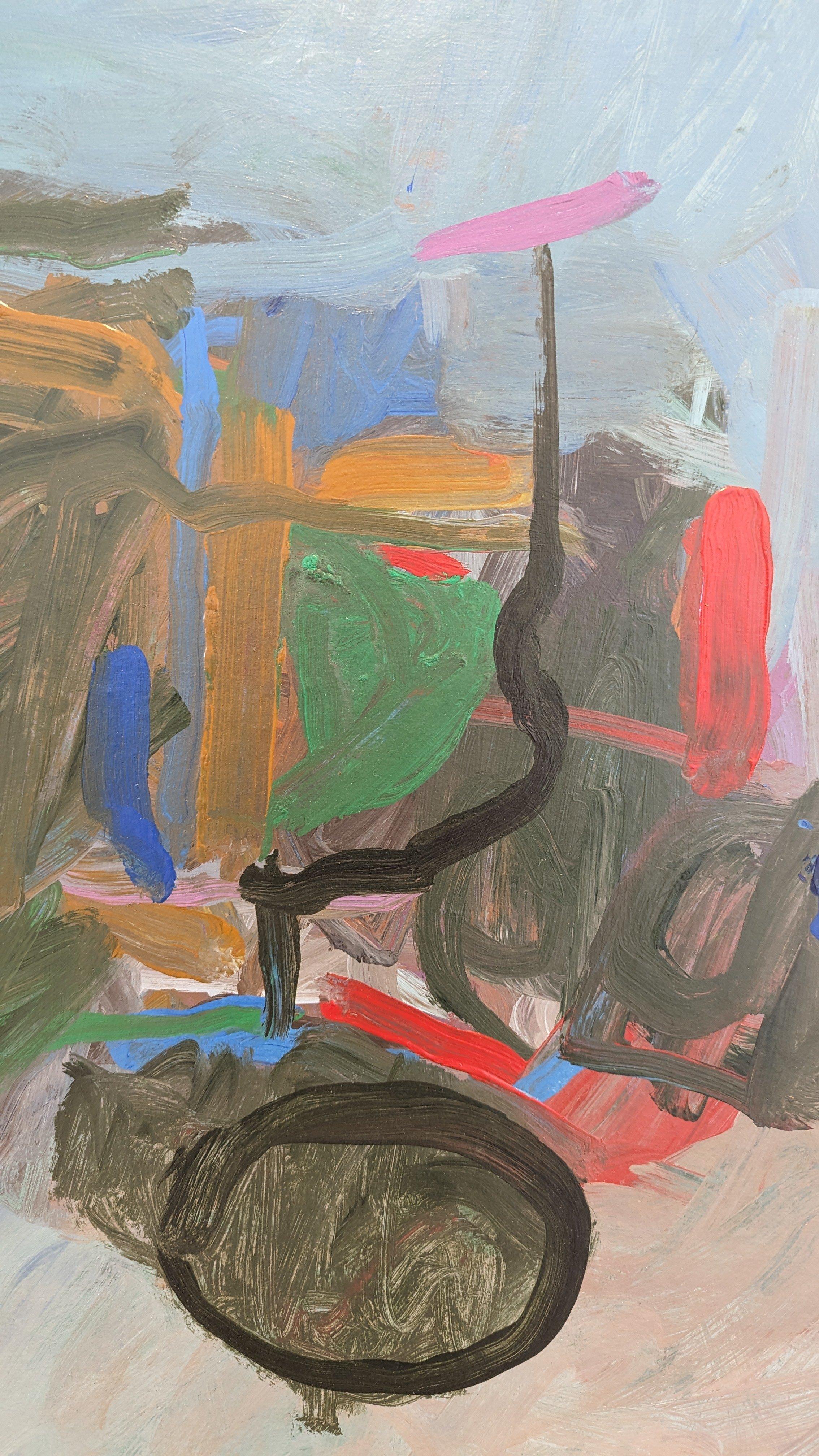 Senza titolo - Painting Astrattismo geometrico di Ron Stonier