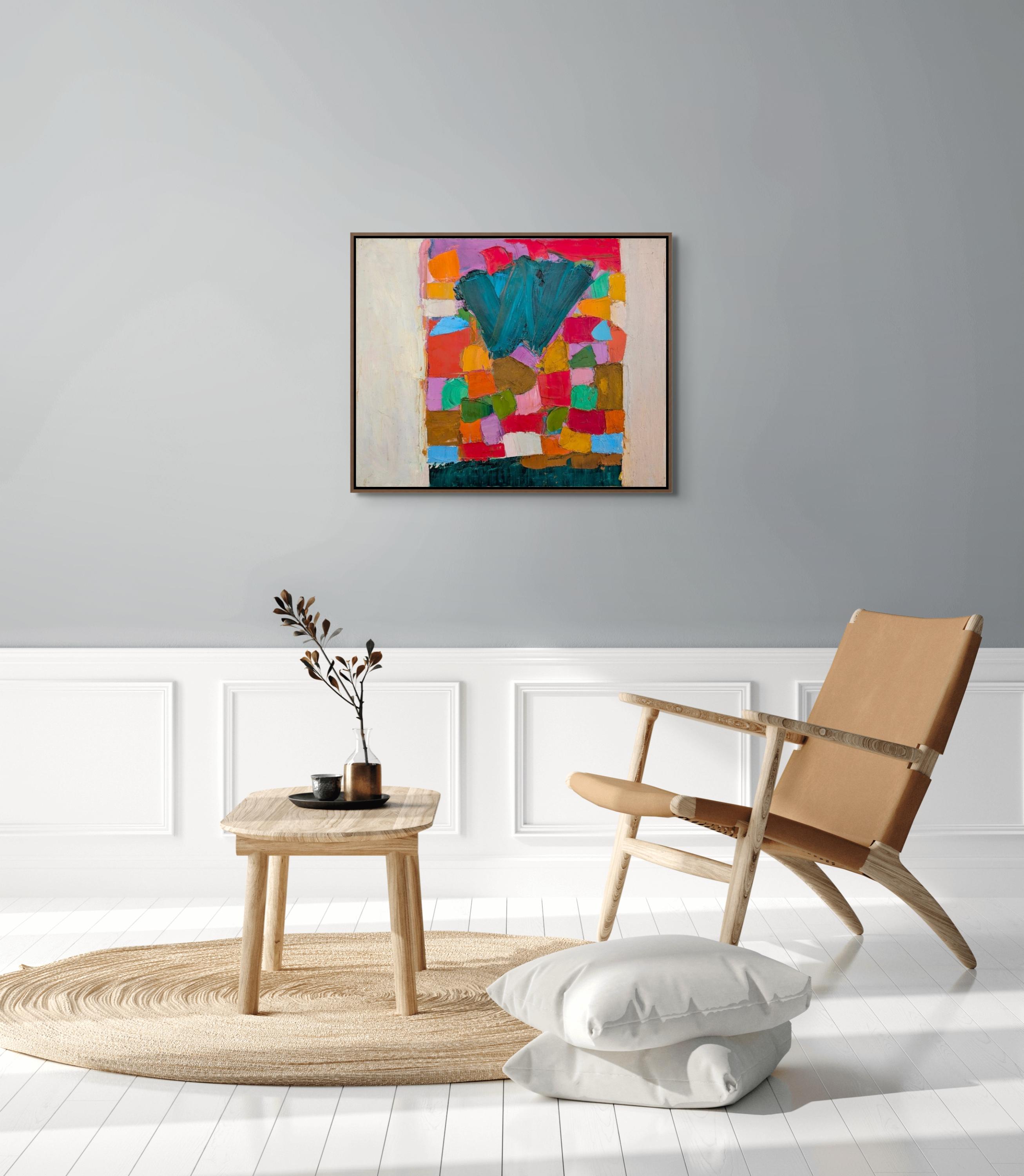 Senza titolo - Abstract Painting Marrone di Ron Stonier