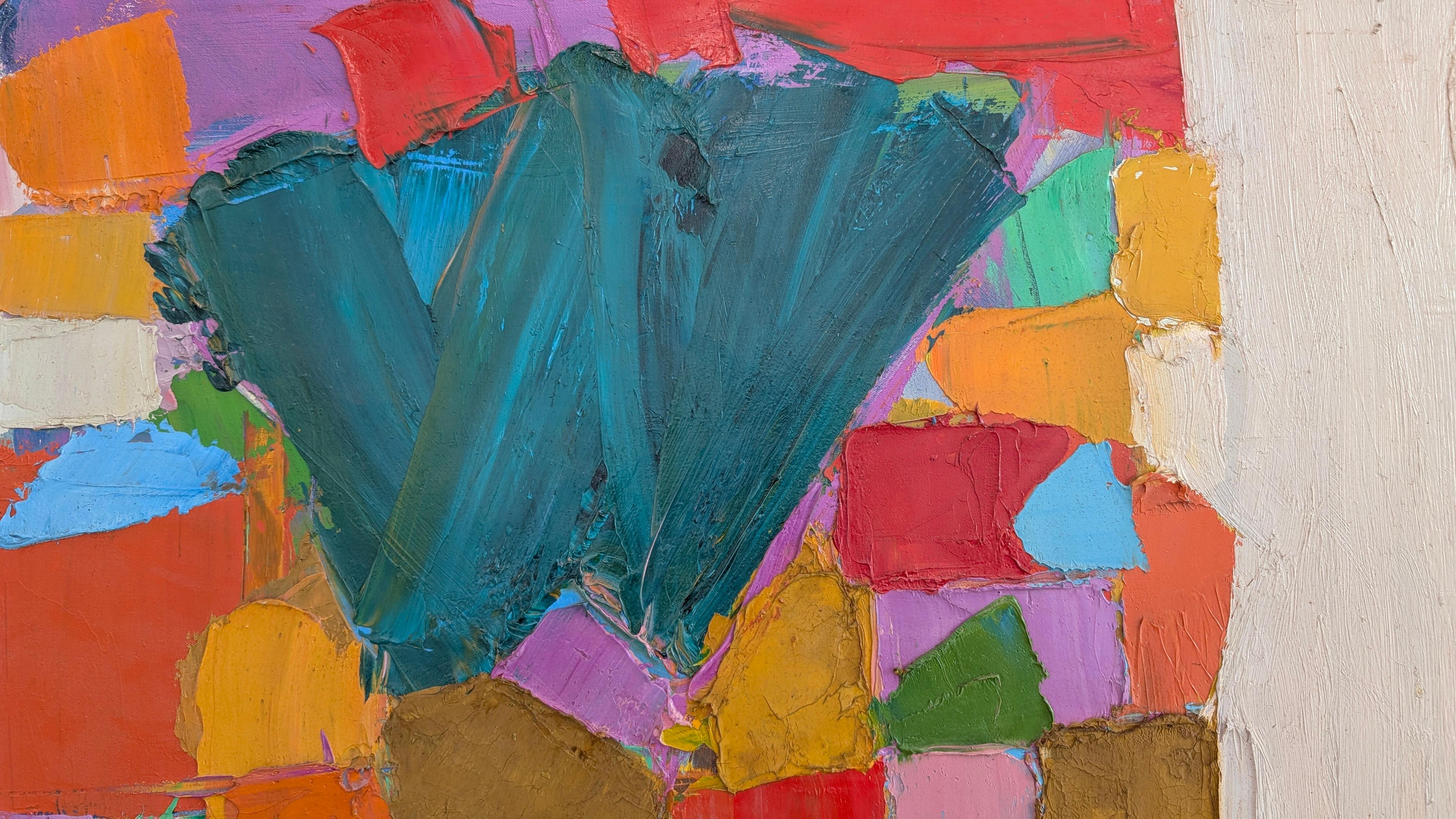 Ron Stonier (1933-2001) è stato un artista di Vancouver molto impegnato e celebrato per la sua esplorazione della pittura astratta. Fu influenzato dai suoi mentori Gordon Smith e Jack Smith e da artisti come Frank Auerbach e Joan Mitchell. Il suo