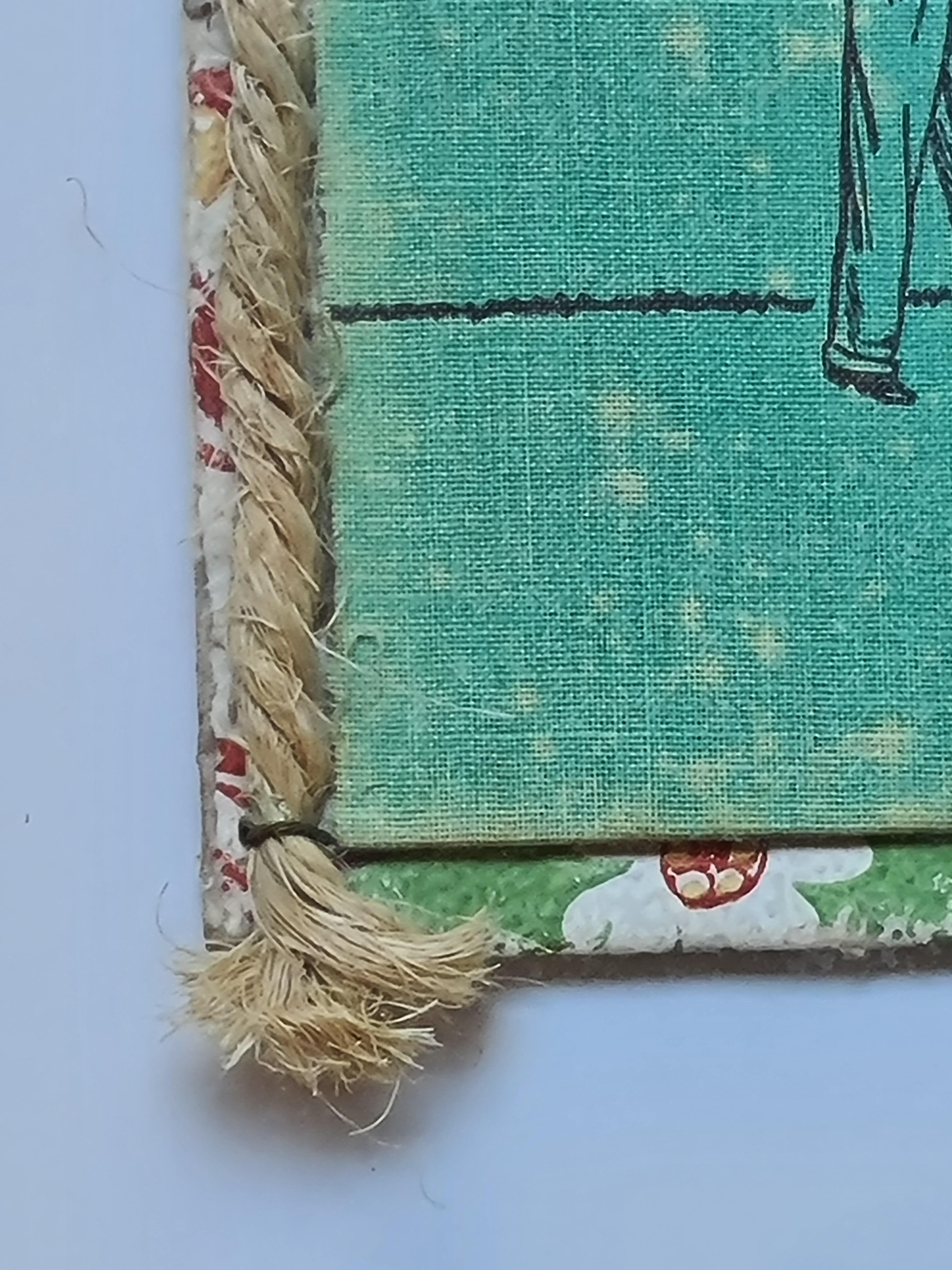 „Dust my Broom“ (für Elmore James), Dada-Collage in Mischtechnik im Angebot 6
