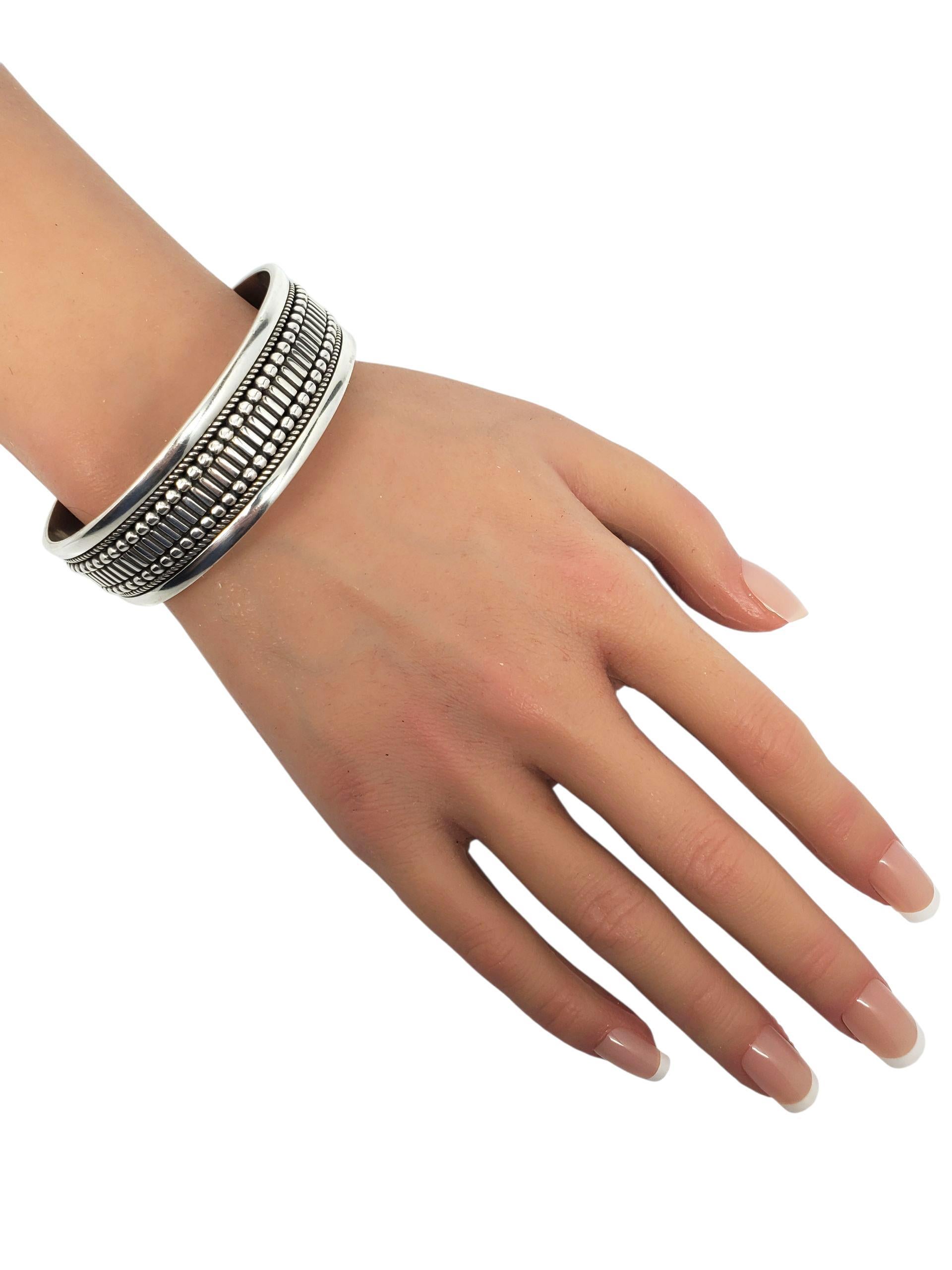 Bracciale geometrico Navjo in argento Sterling Ron Y #22439 in vendita 2