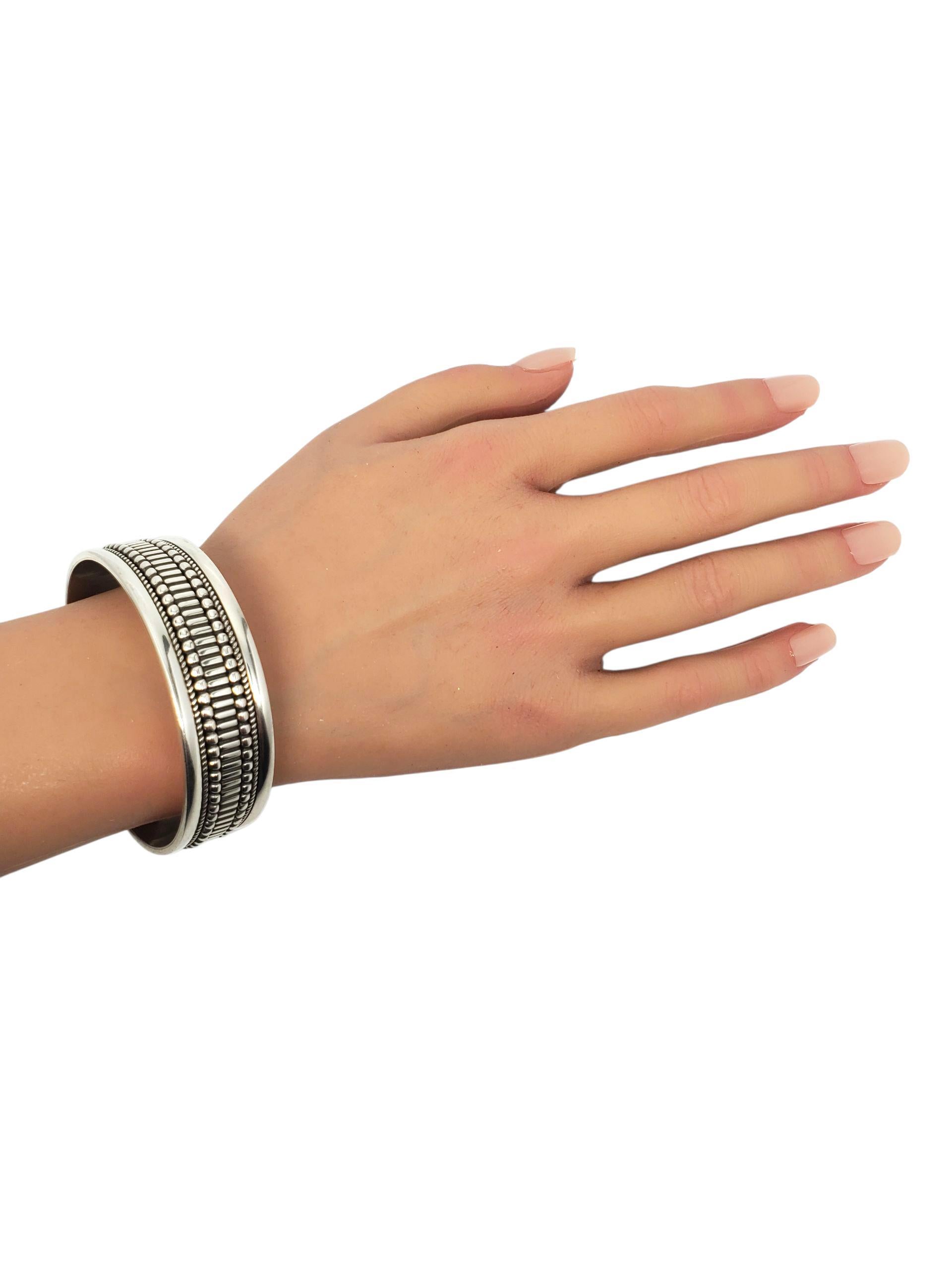 Bracciale geometrico Navjo in argento Sterling Ron Y #22439 in vendita 3
