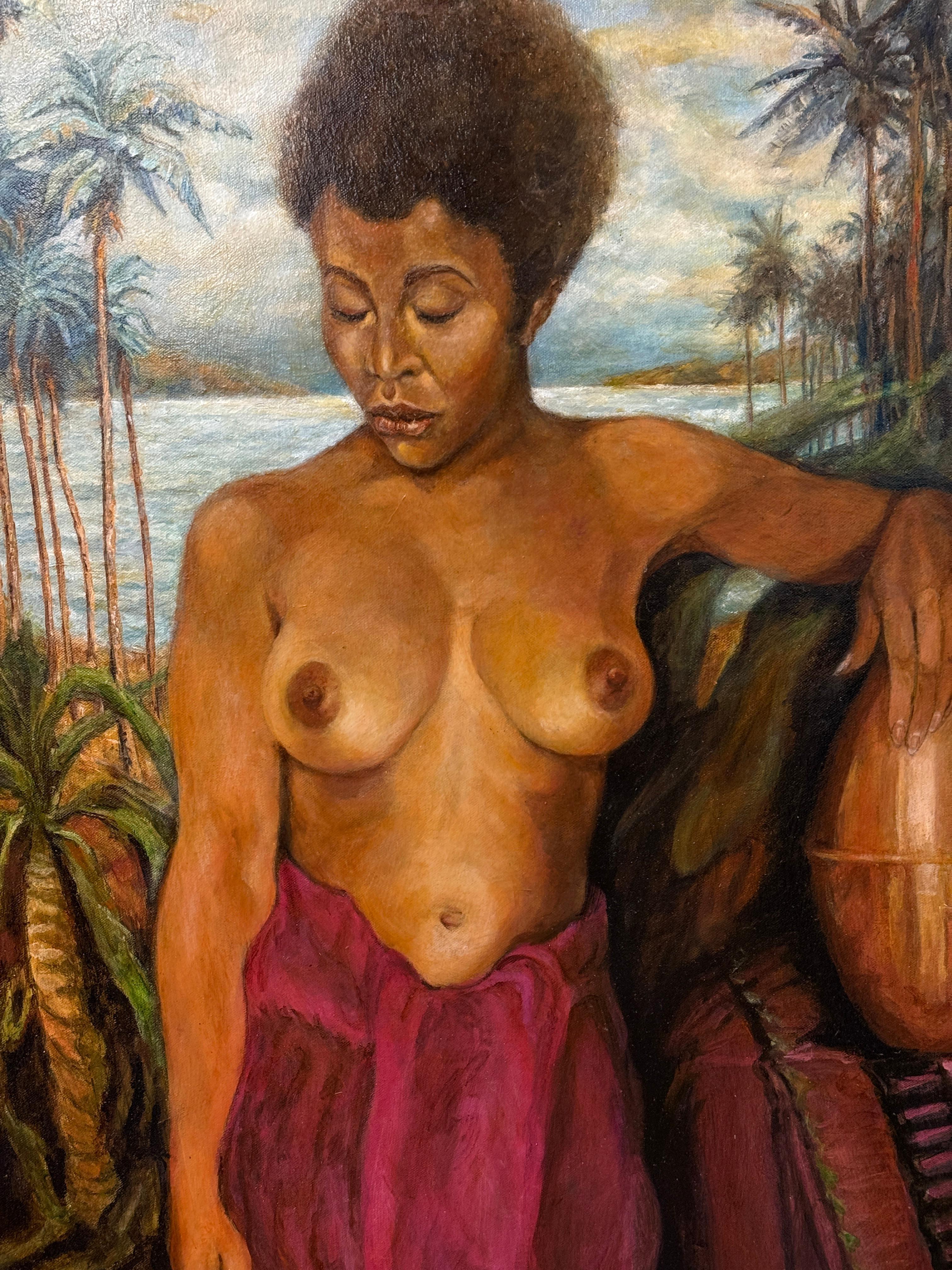 Ron Zick 2006 Retrato de cuerpo entero Desnudo en venta 6