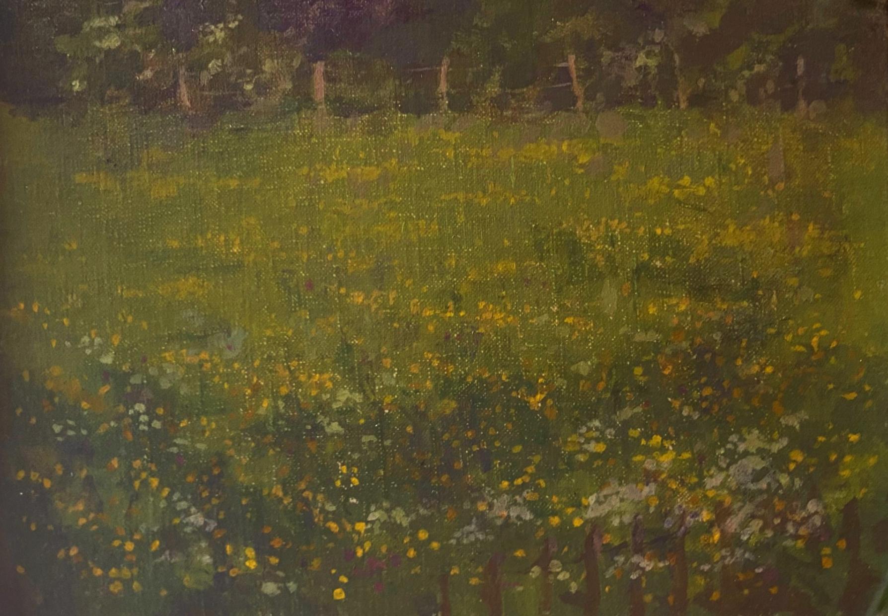 Ronald Benham Landscape Painting - Summer, 20th Century British Landscape, Framed