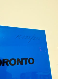 British Pop Art Artist RB Kitaj Screen Print  on Acetate Serigraph Signed