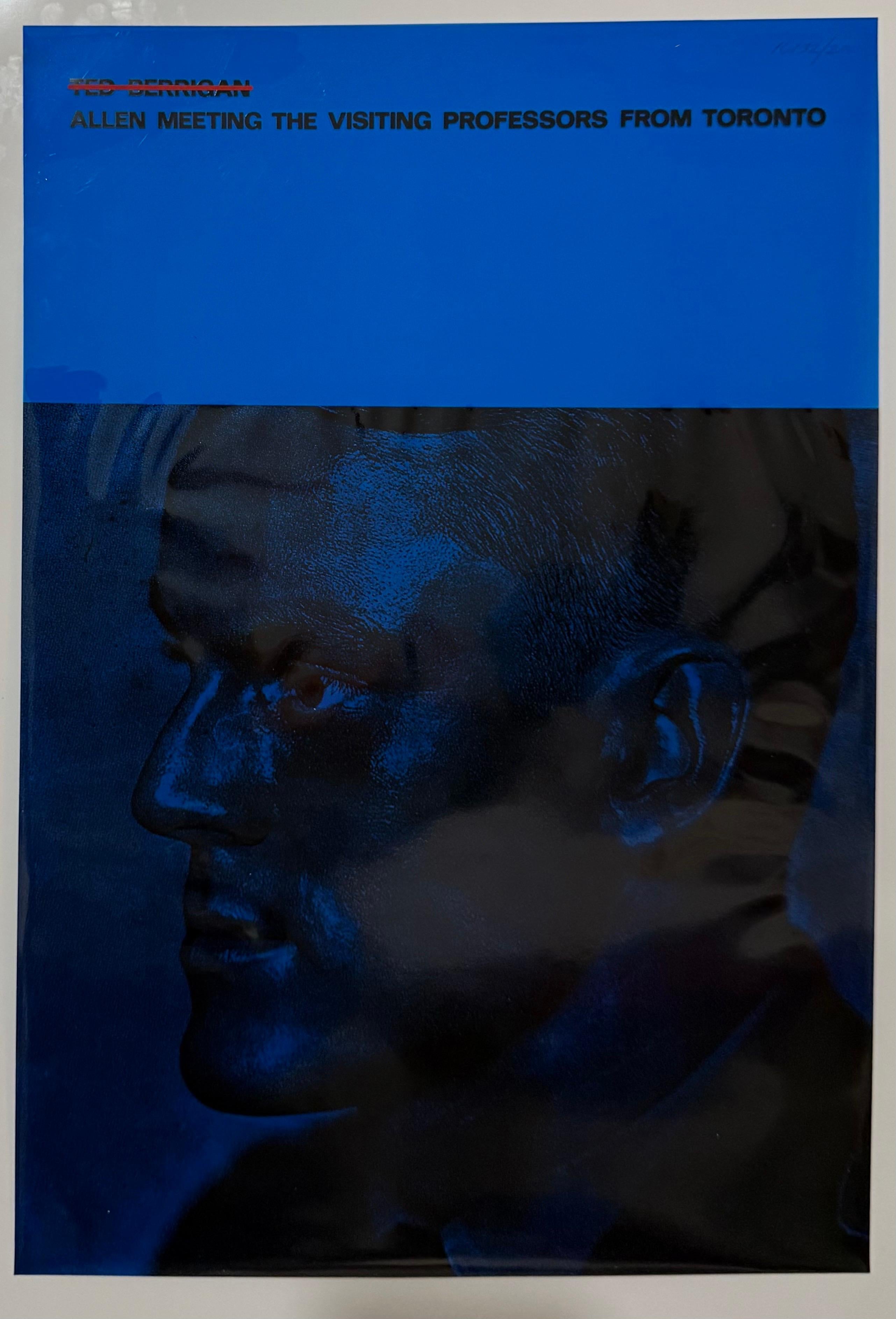 British Pop Art Artist RB Kitaj Screen Print  on Acetate Serigraph Signed For Sale 1