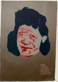 Artiste Pop Art Britannique RB Kitaj Sérigraphie Day Book Sérigraphie signée