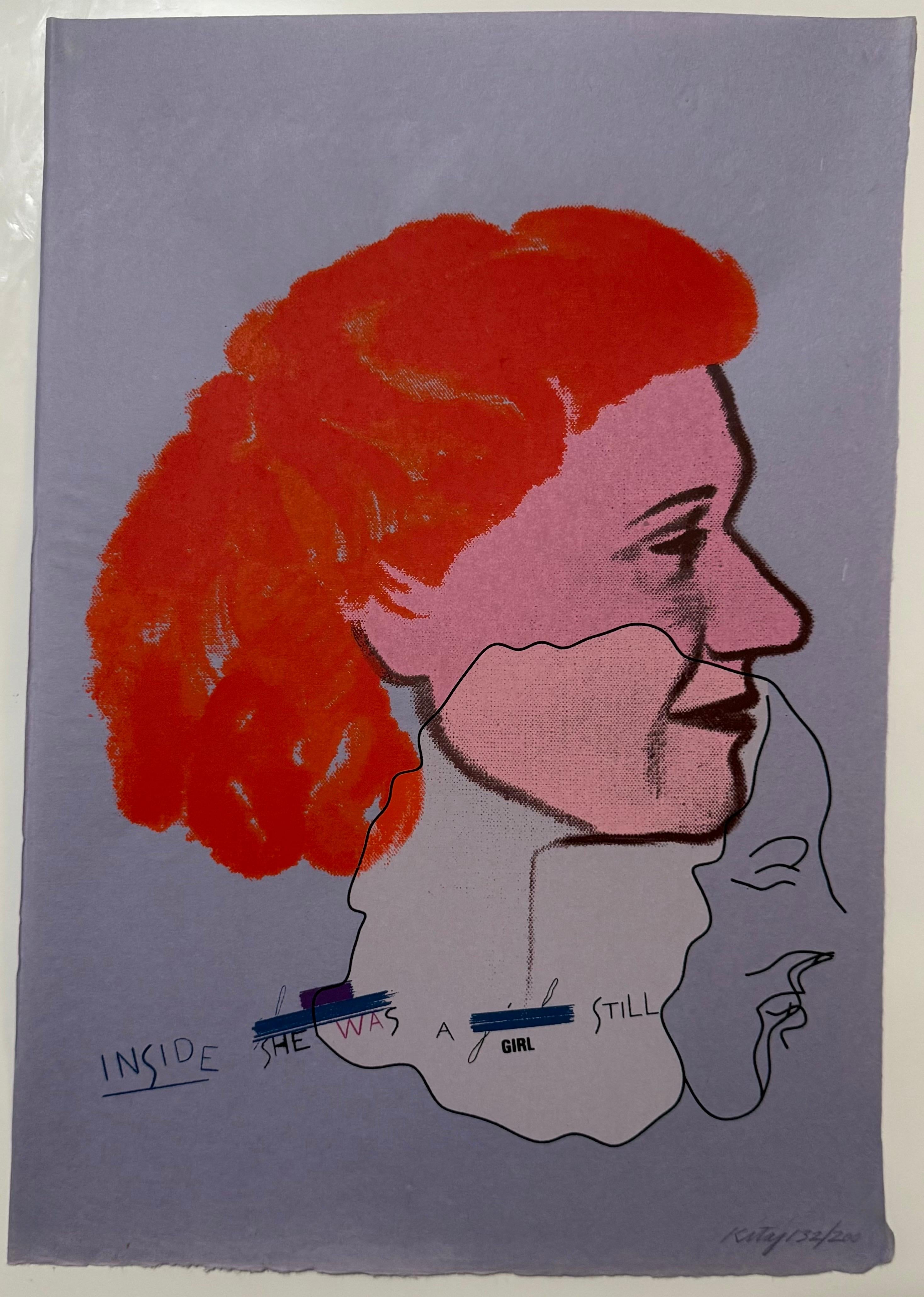 British Pop Art Artist RB Kitaj Screenprint Day Book Serigraph Silkscreen Signed - Print by Ronald Brooks Kitaj